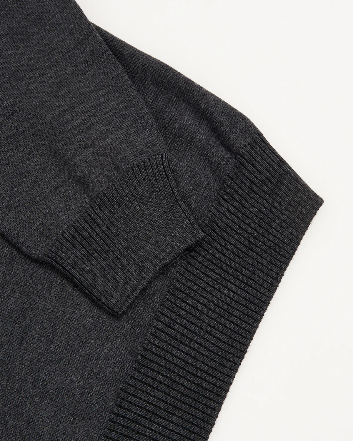 Double Faced Wool Crewneck Sweater - Image 4