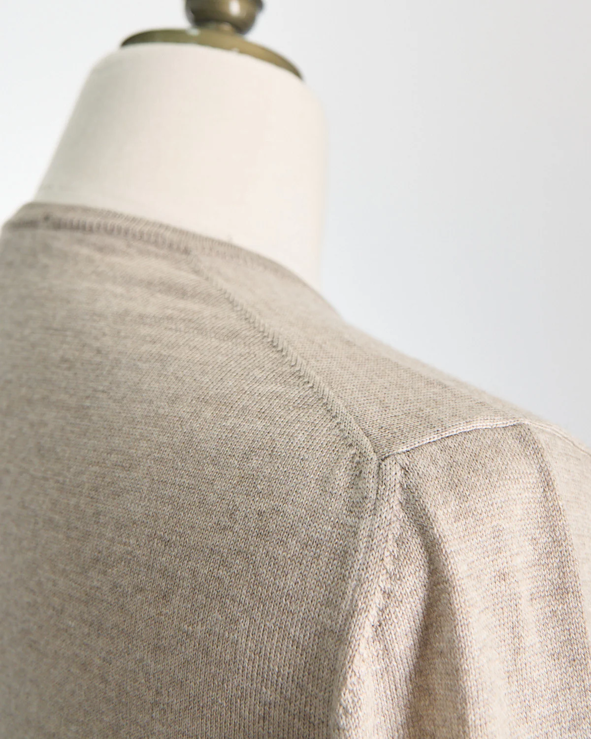 Lightweight Wool V-Neck - Image 2