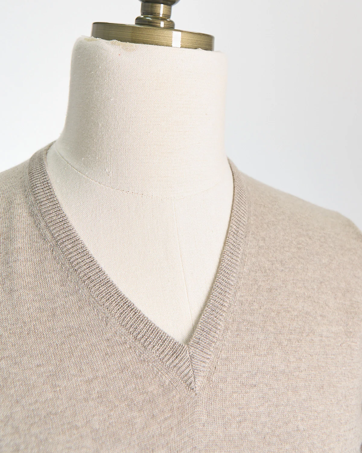 Lightweight Wool V-Neck - Image 3