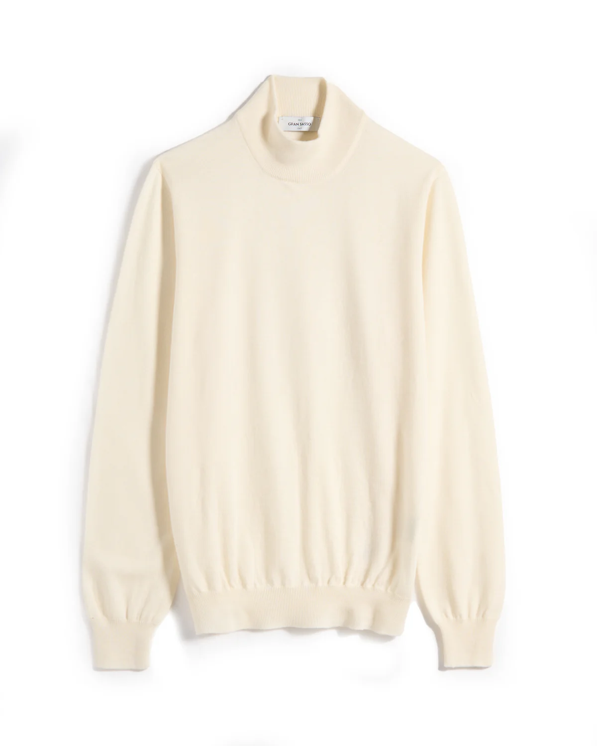 Mock Neck Wool Sweater