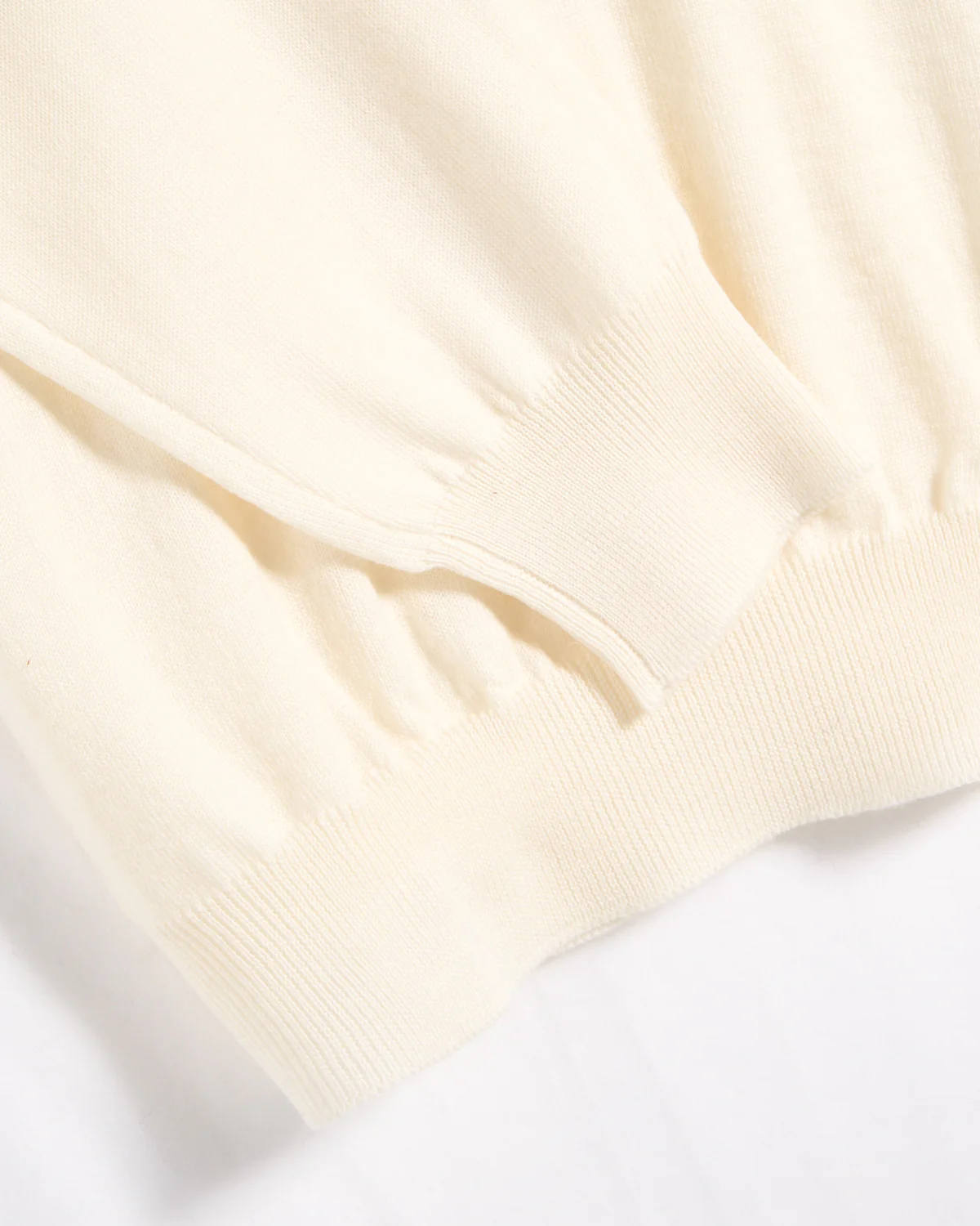 Mock Neck Wool Sweater - Image 2