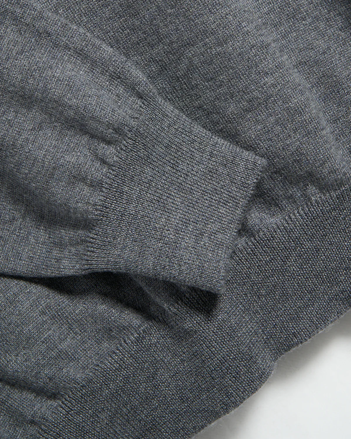 Mock Neck Wool Sweater - Image 2