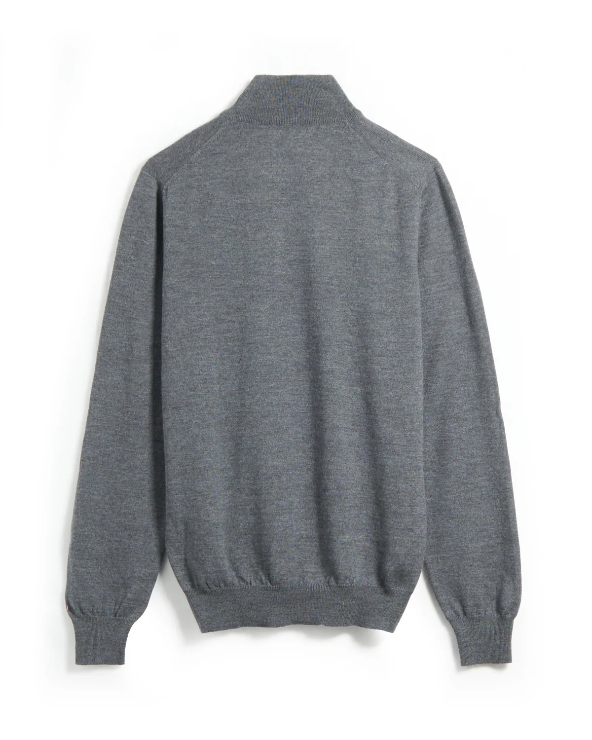 Mock Neck Wool Sweater - Image 3