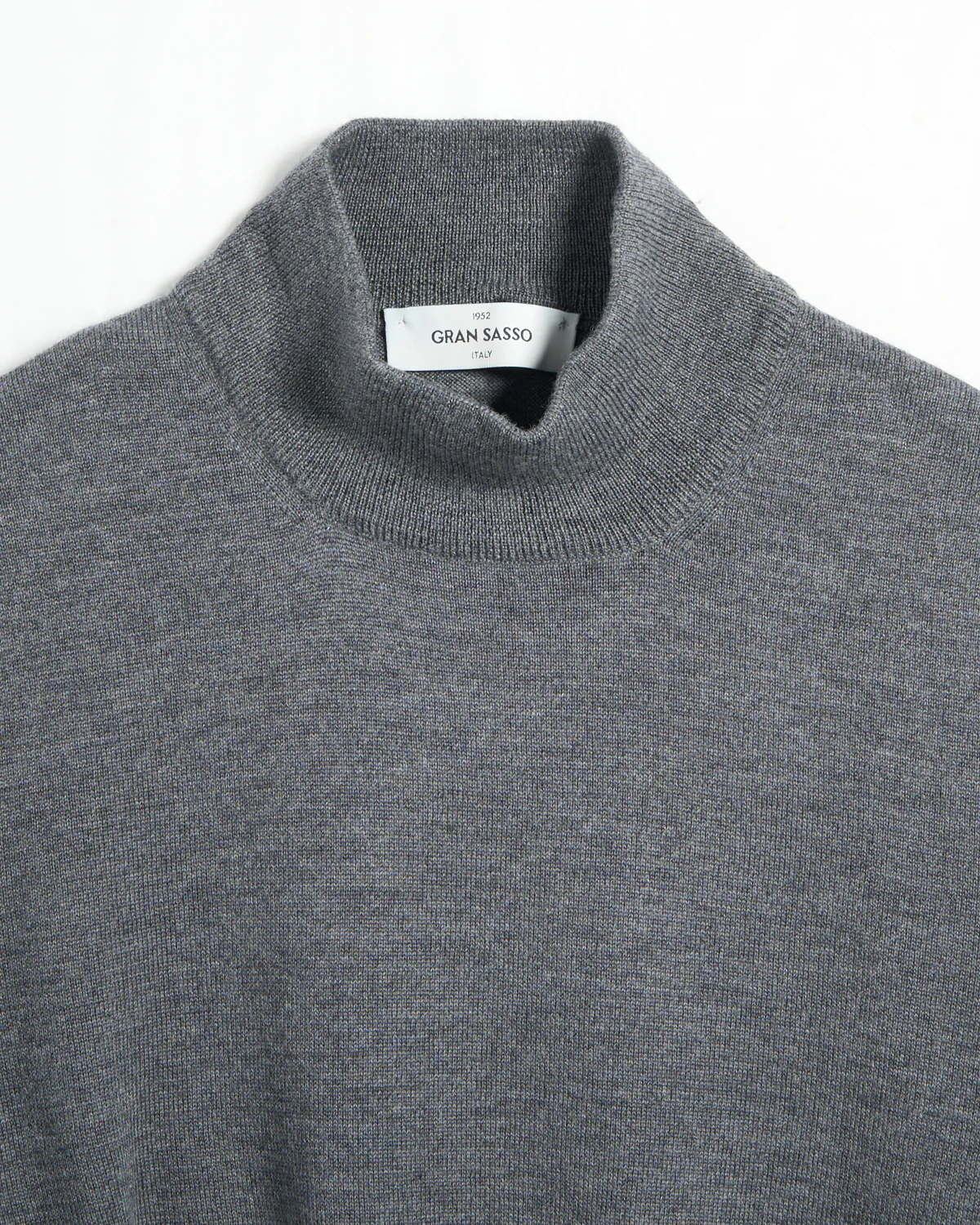 Mock Neck Wool Sweater - Image 4
