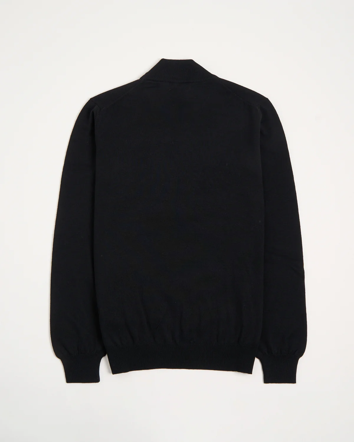 Mock Neck Wool Sweater - Image 3