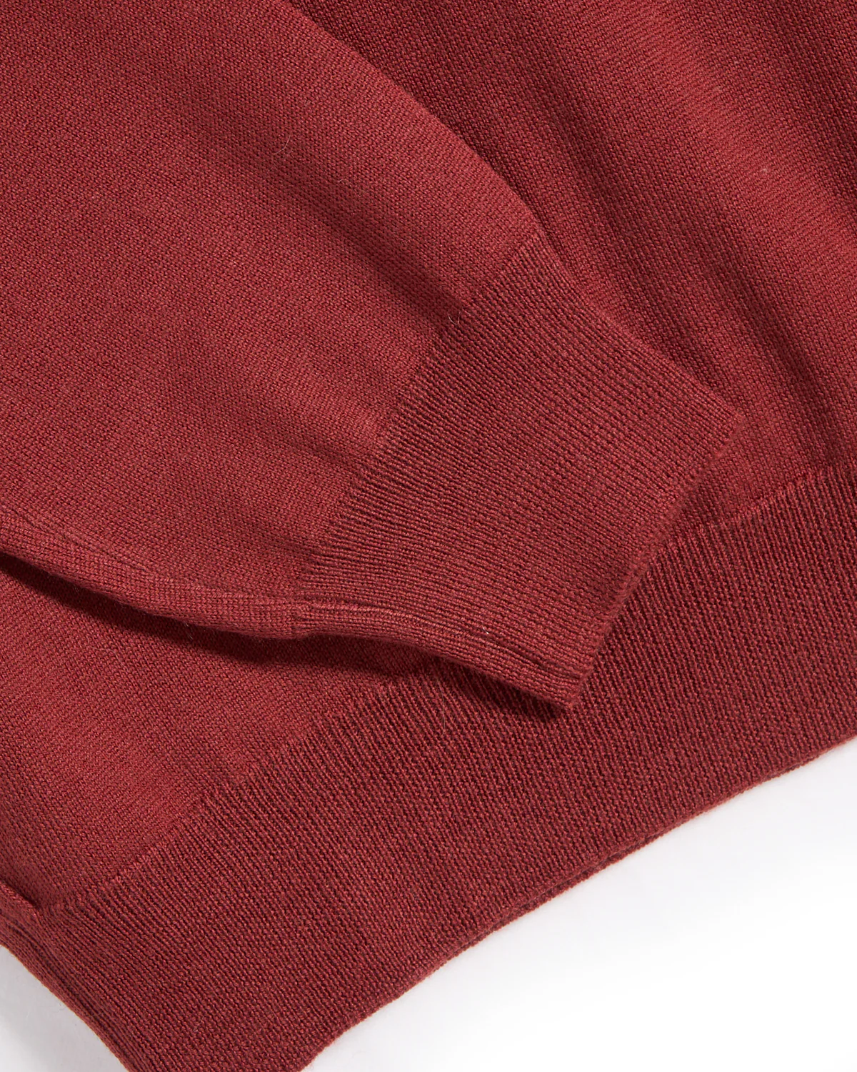 Mock Neck Wool Sweater - Image 2