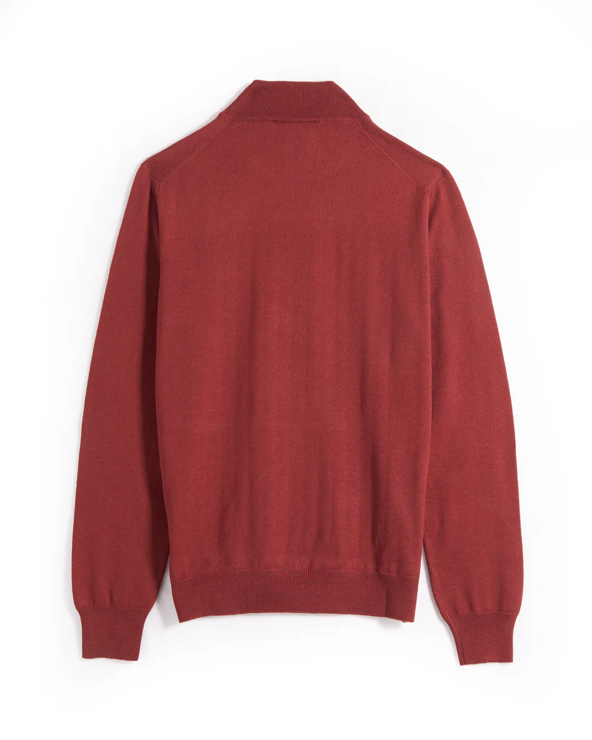 Mock Neck Wool Sweater - Image 3