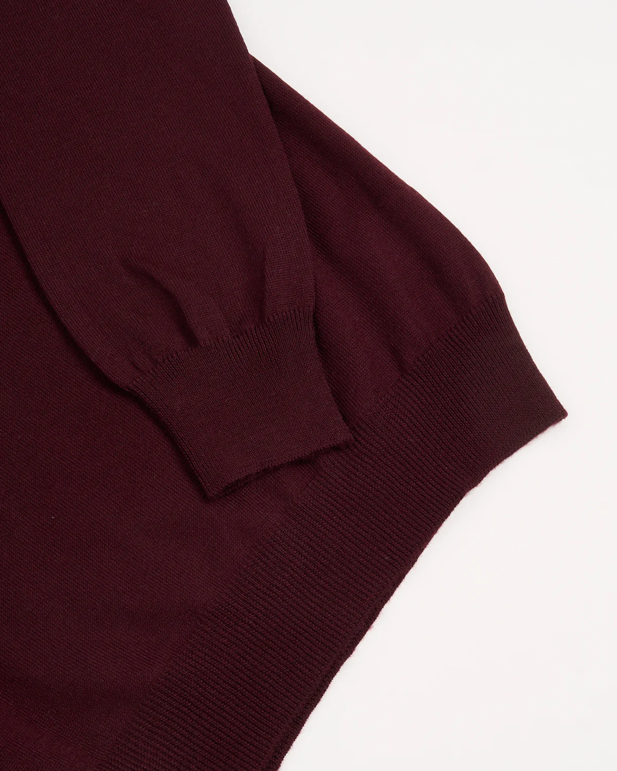 Mock Neck Wool Sweater - Image 4