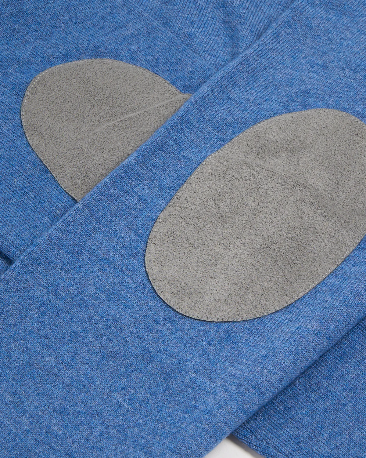 Mock Zip Wool Sweater With Elbow Patch - Image 6