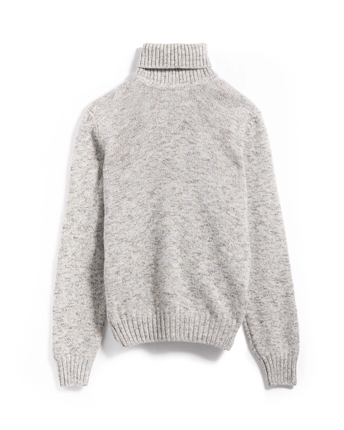Printed Yarn Turtleneck Sweater - Image 3