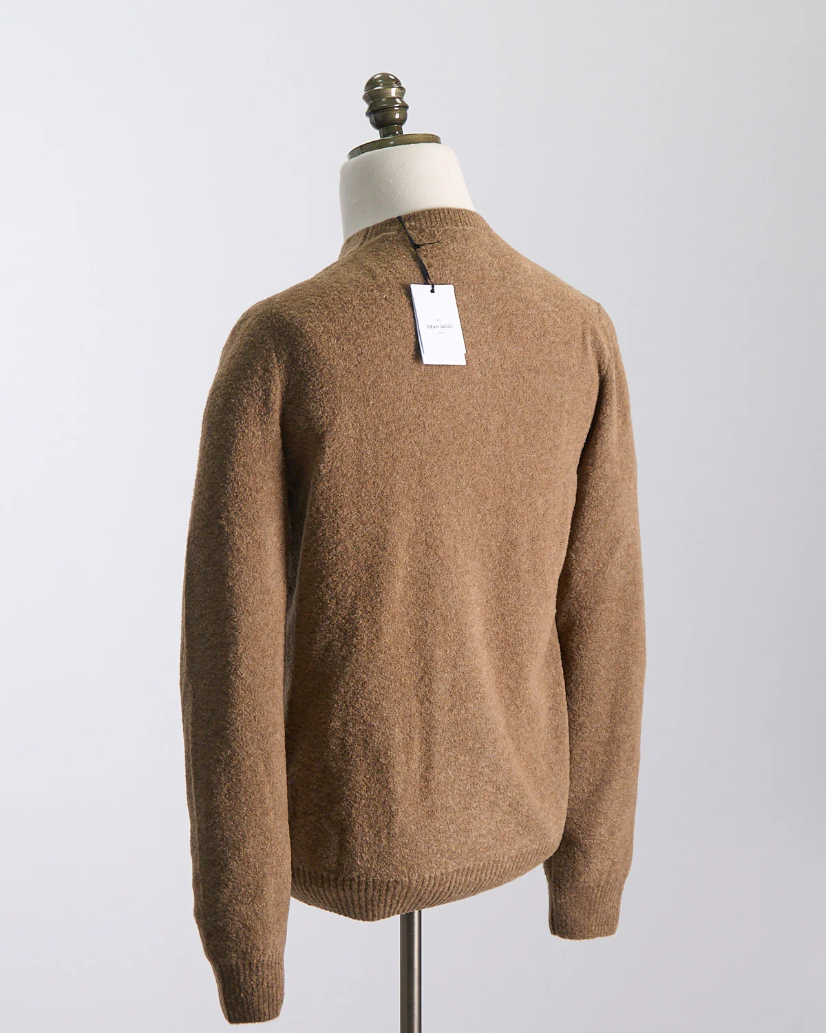 Wool Acrylic Crewneck Sweater - Image 3