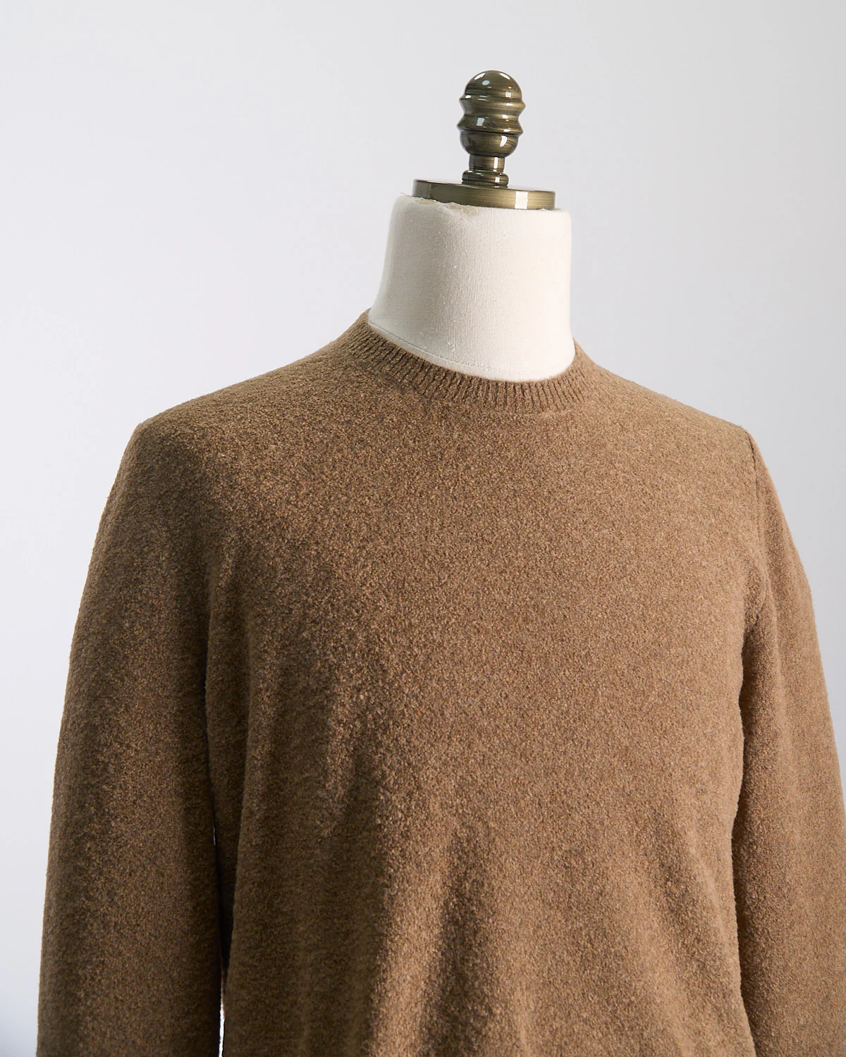 Wool Acrylic Crewneck Sweater - Image 4