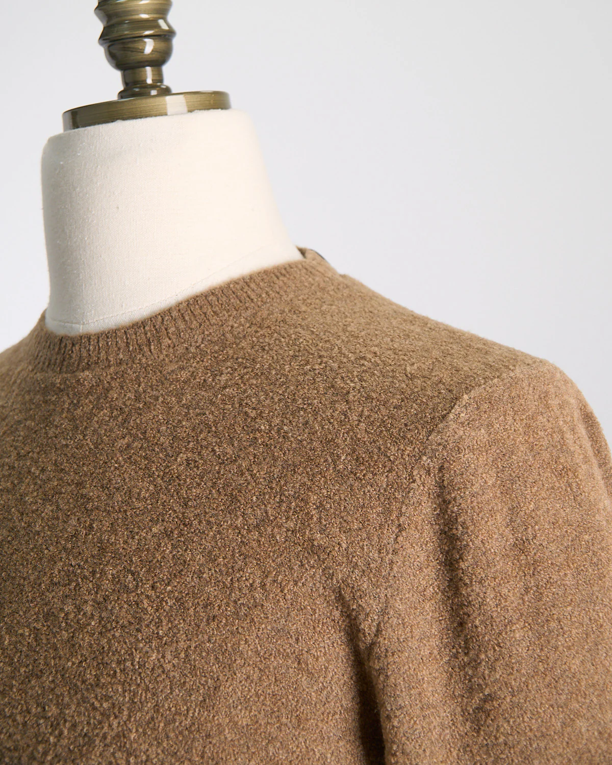 Wool Acrylic Crewneck Sweater - Image 5