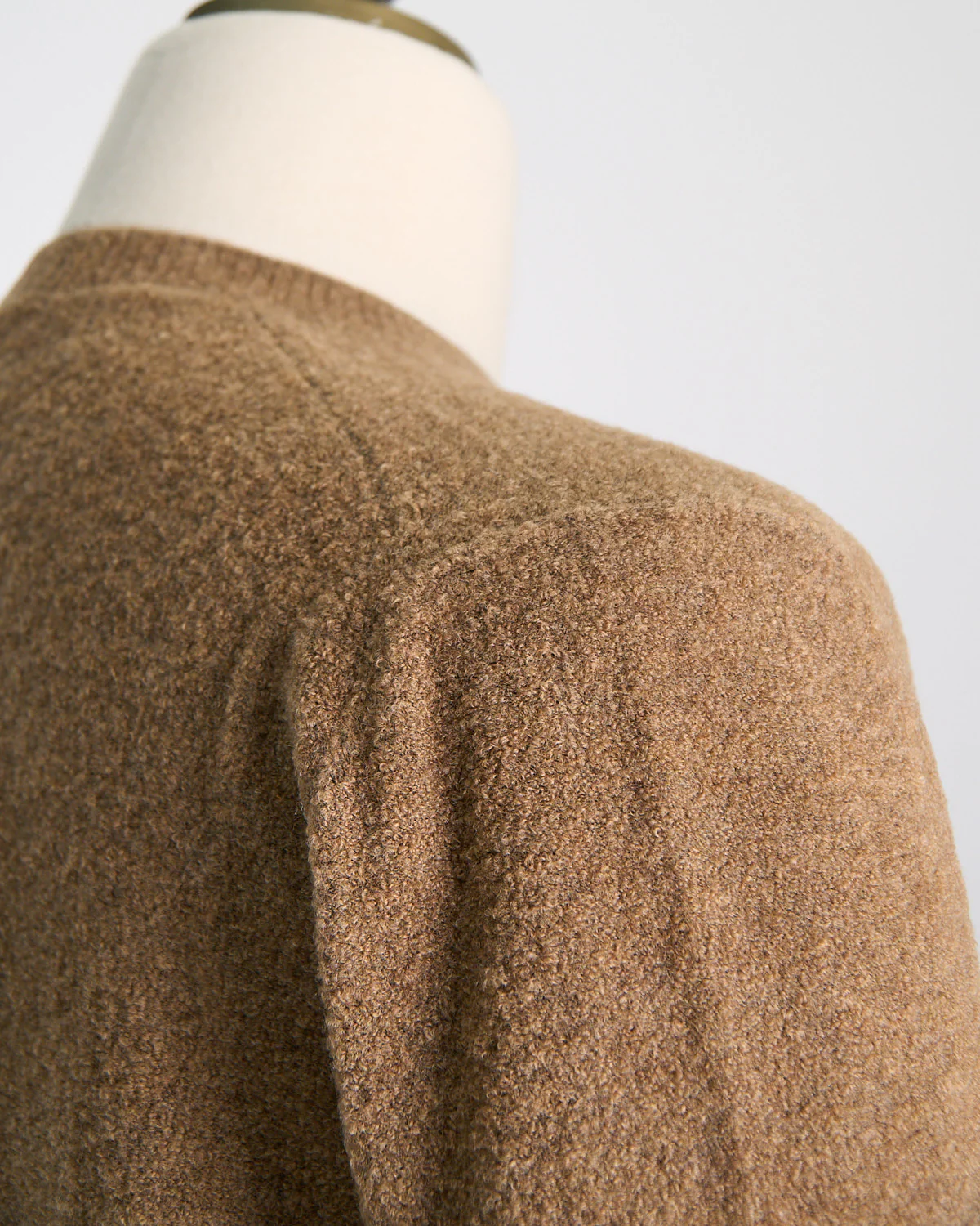 Wool Acrylic Crewneck Sweater - Image 6