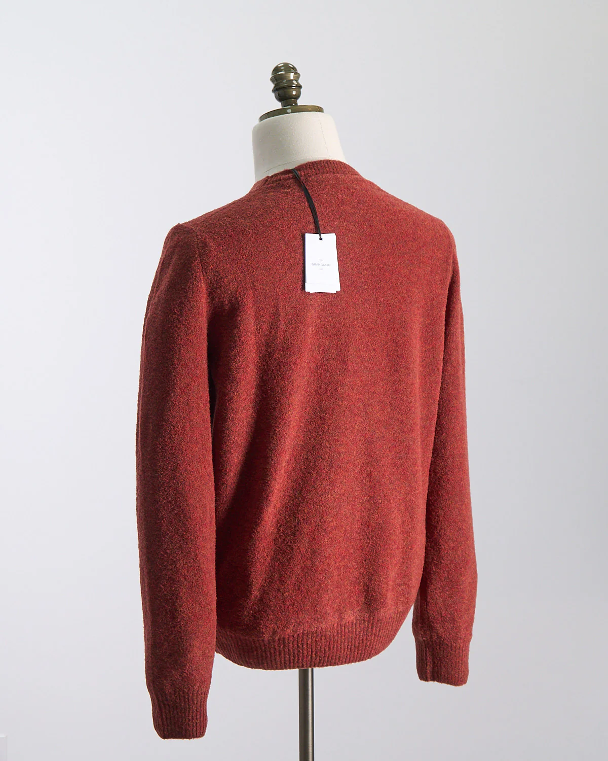 Wool Acrylic Crewneck Sweater - Image 3