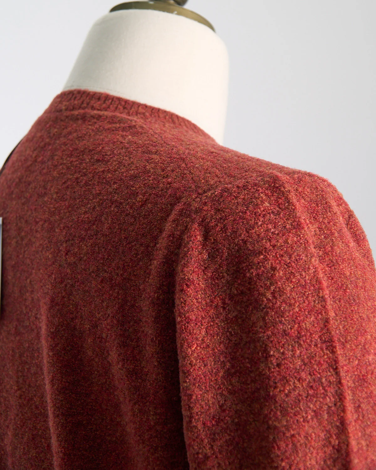 Wool Acrylic Crewneck Sweater - Image 5