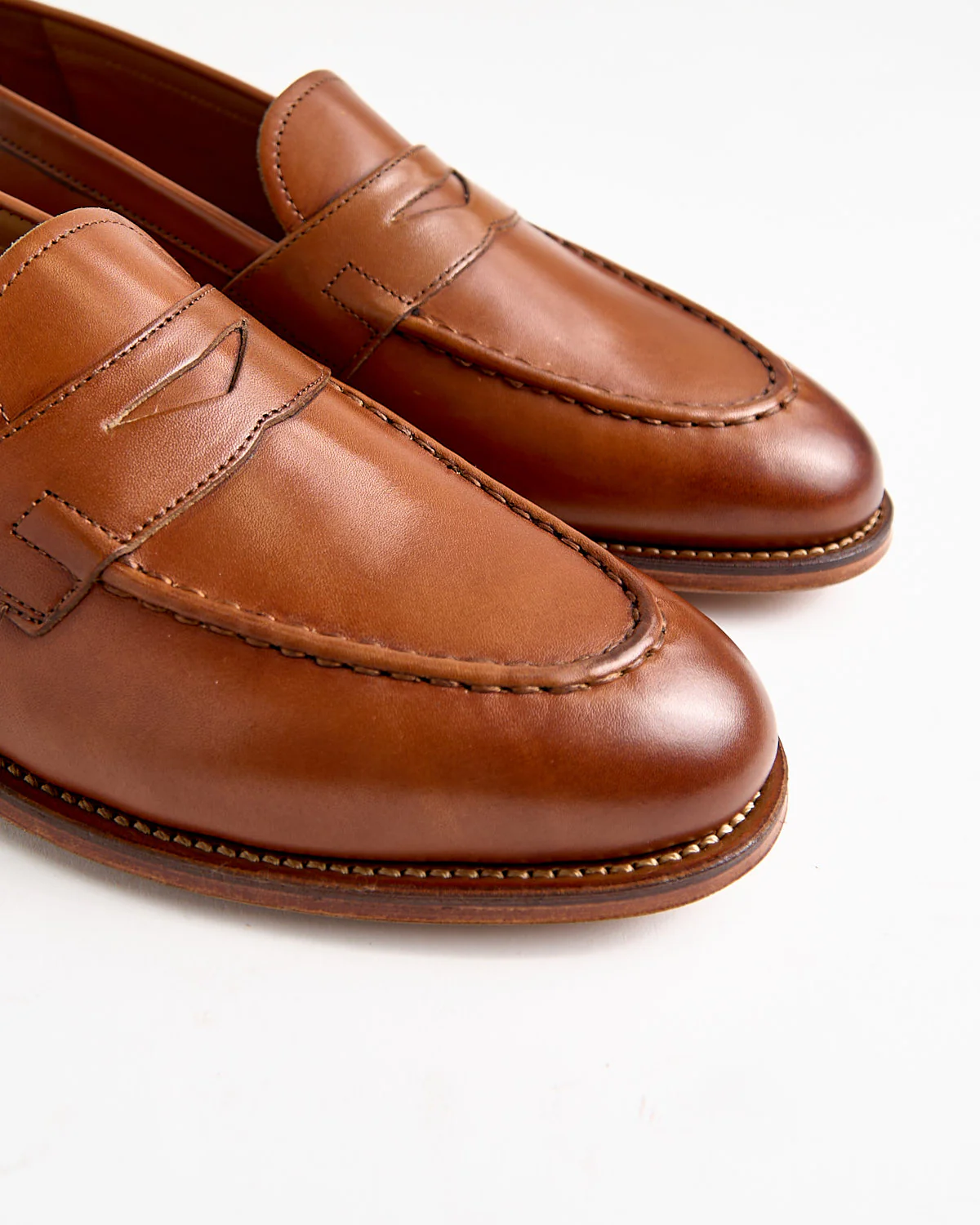 Lloyd 111372 Tan Handpainted Loafers - Image 2