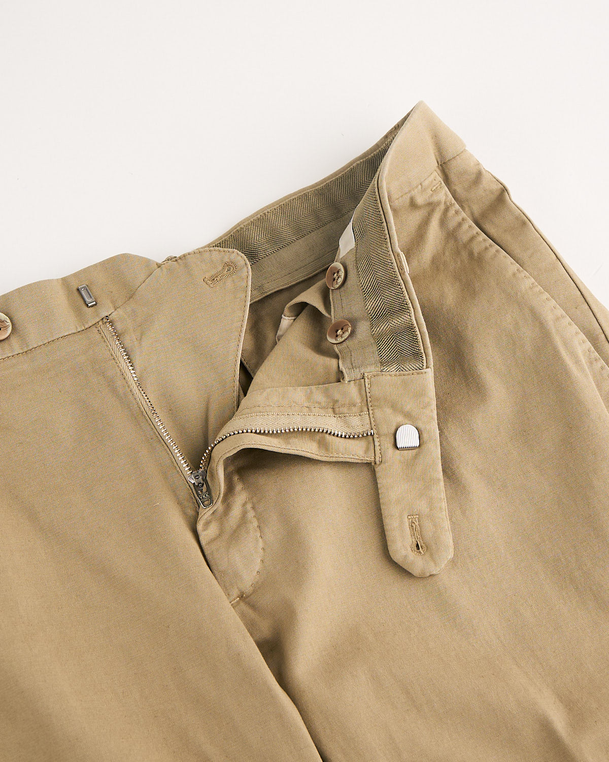 Cotton Flax Stretch Chinos - Image 2