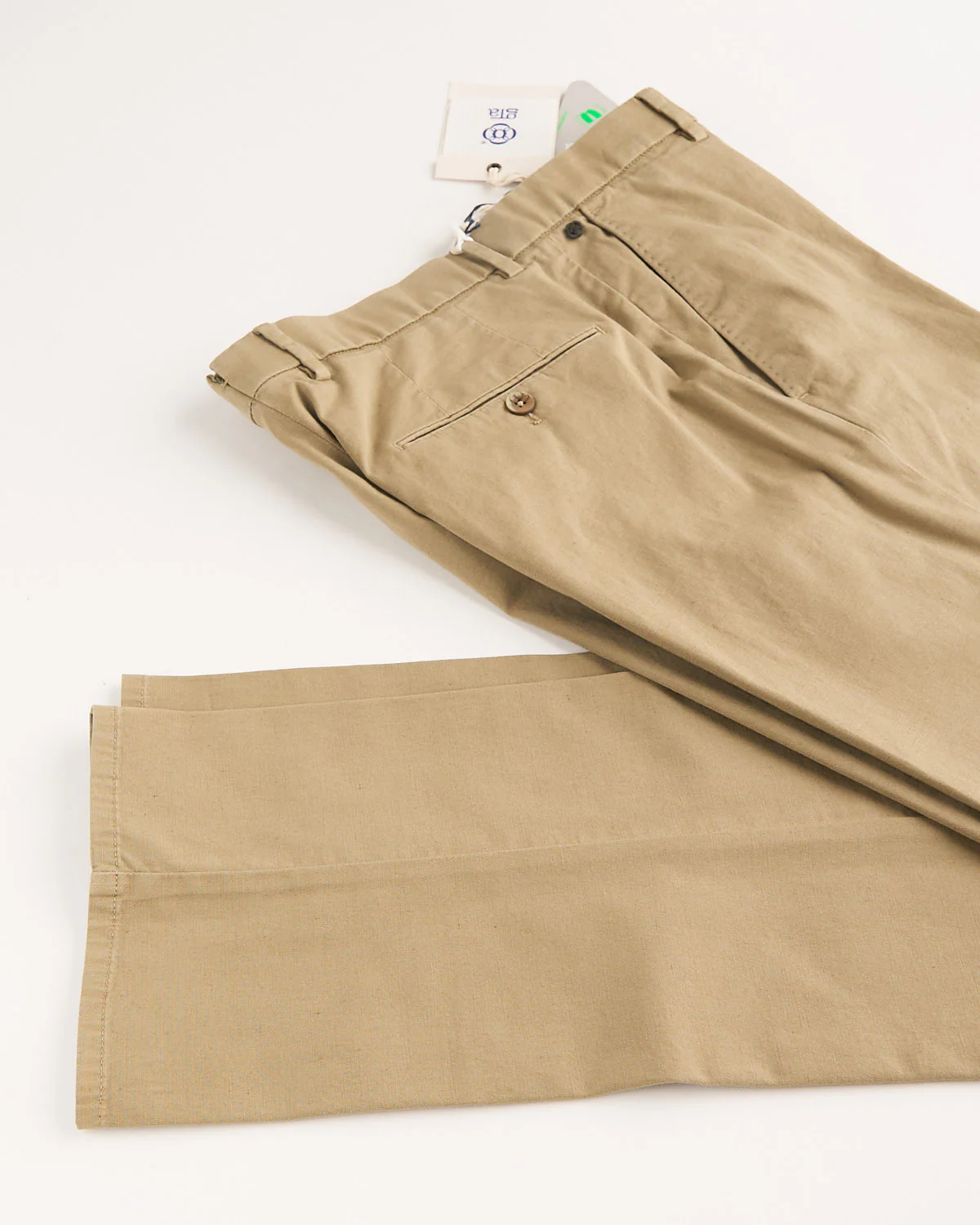 Cotton Flax Stretch Chinos - Image 4