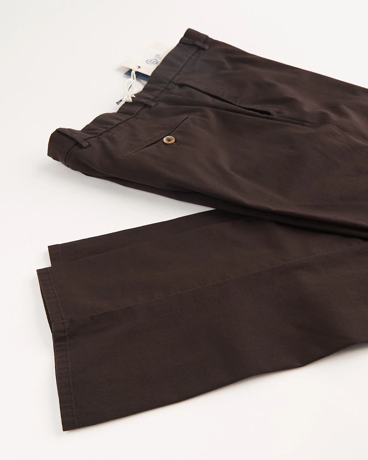 Cotton Flax Stretch Chinos - Image 4