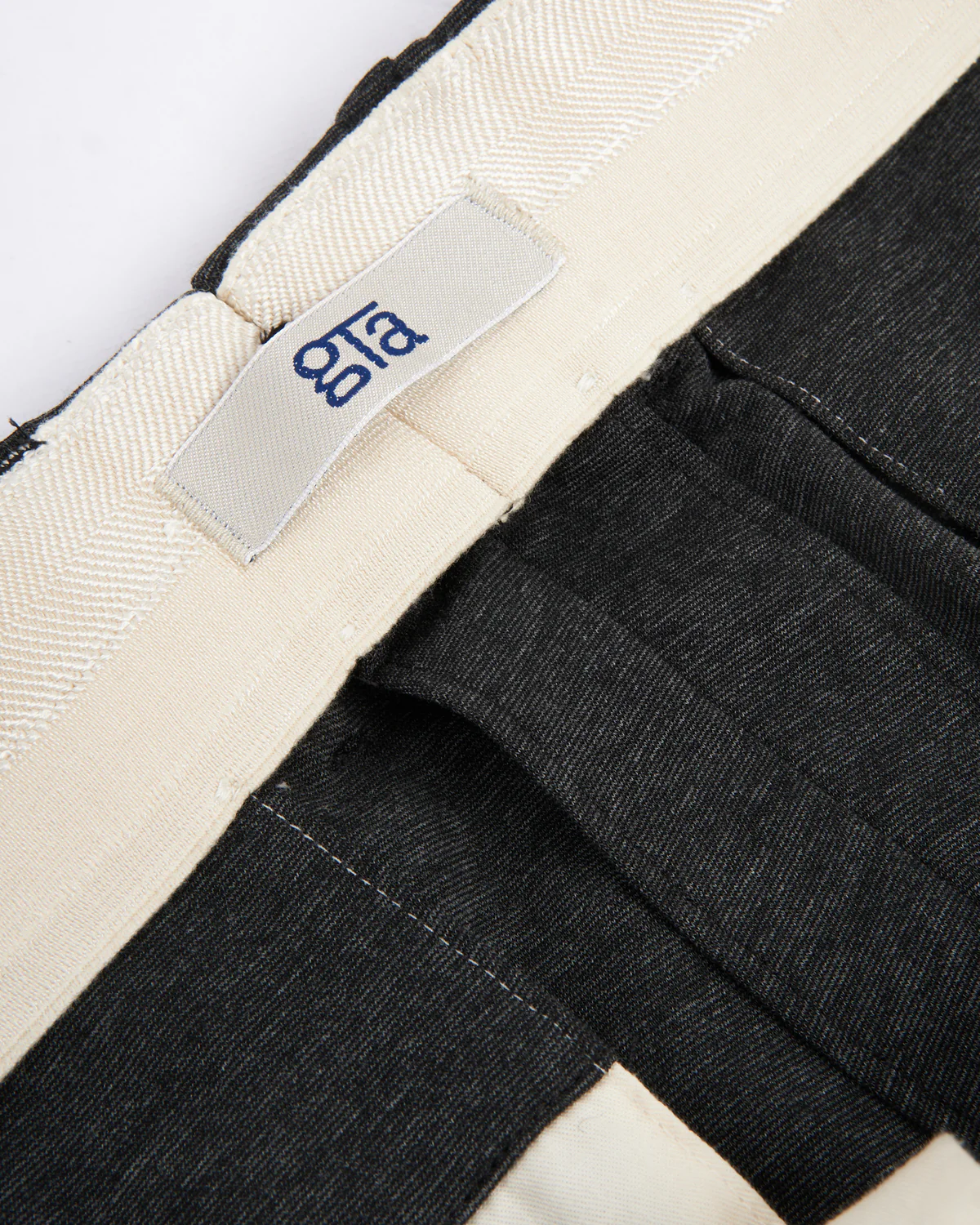 Technical Cotton Jersey Stretch Tailored Trousers - Image 6