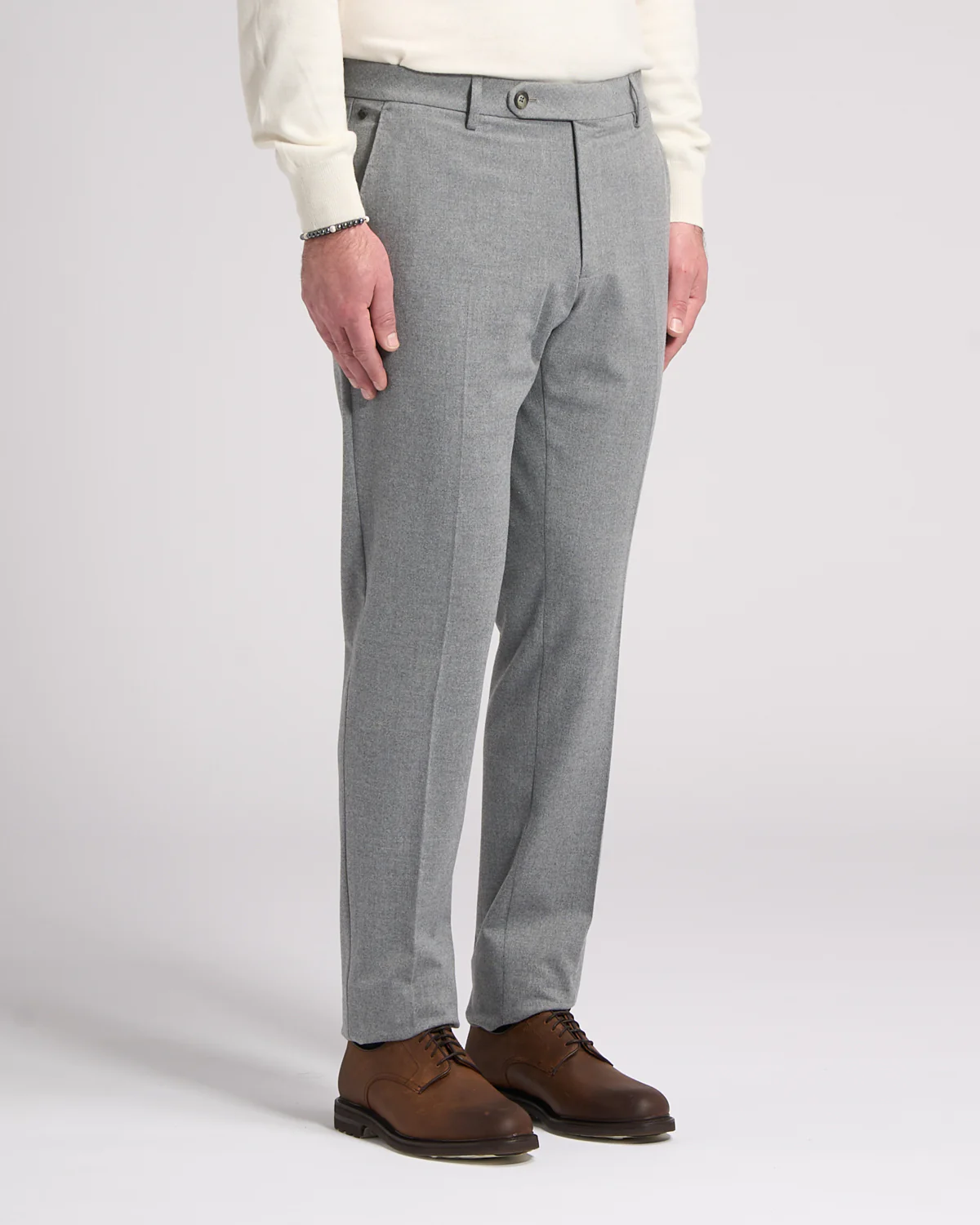 Washable Tech Flannel Tailored Fit Dress Pants - Image 3