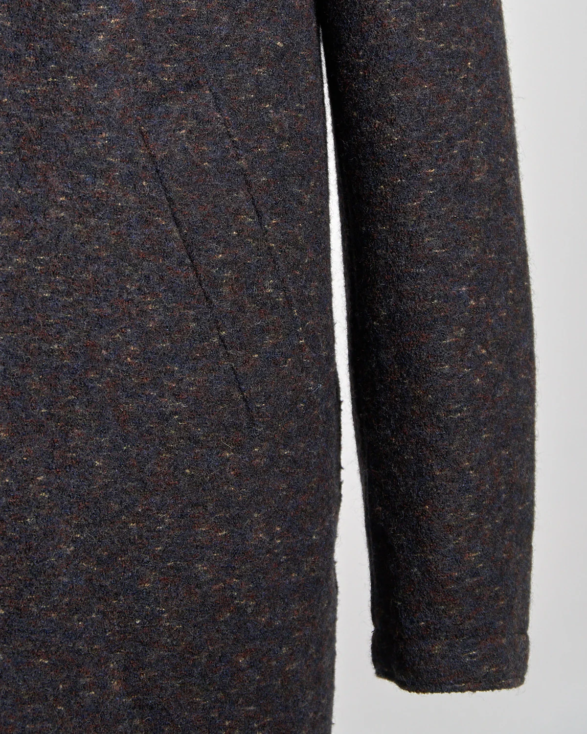 Boiled Wool Sweater Parka - Image 4
