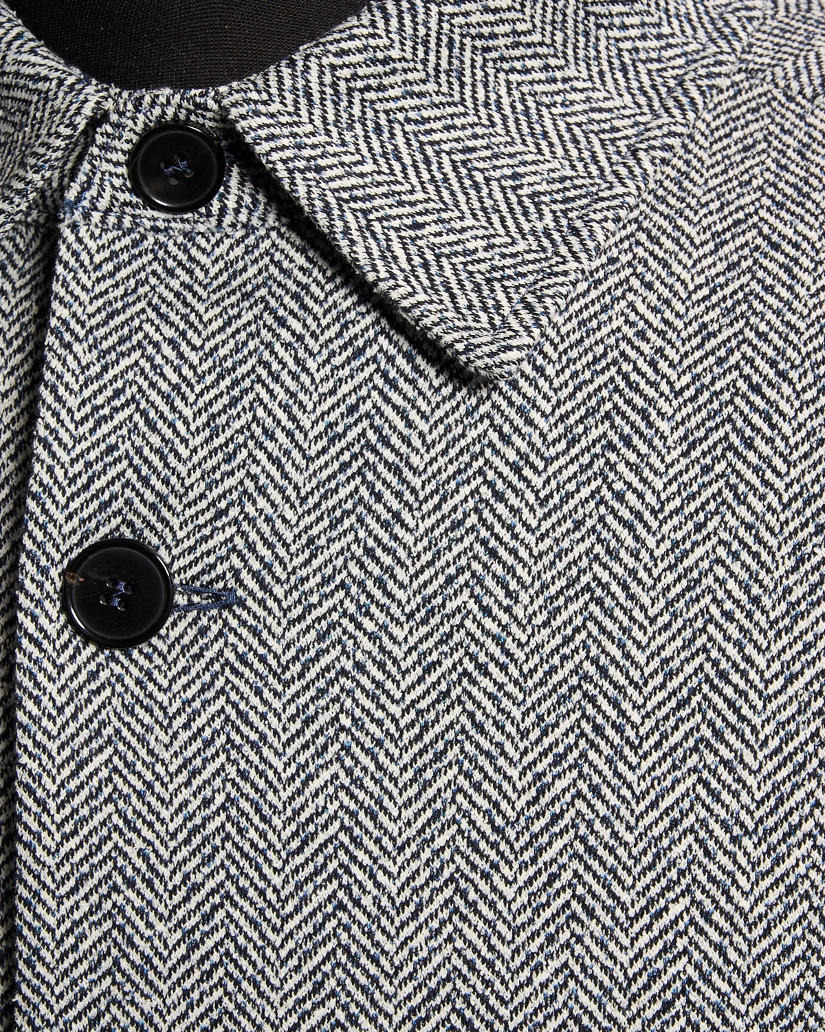 Bouclé Herringbone Shirt Jacket - Image 6