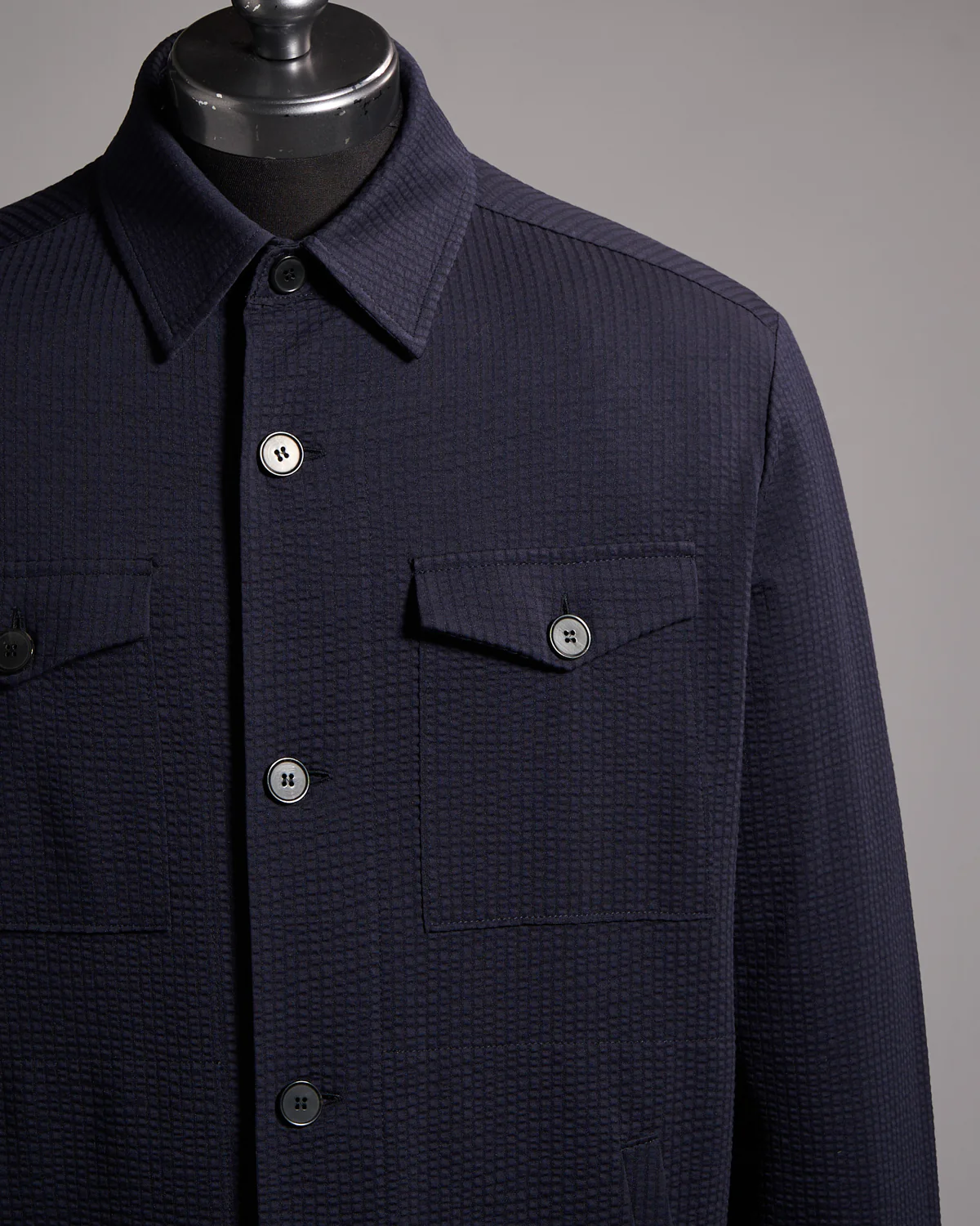 Coolmax Seersucker Shirt Jacket - Image 2