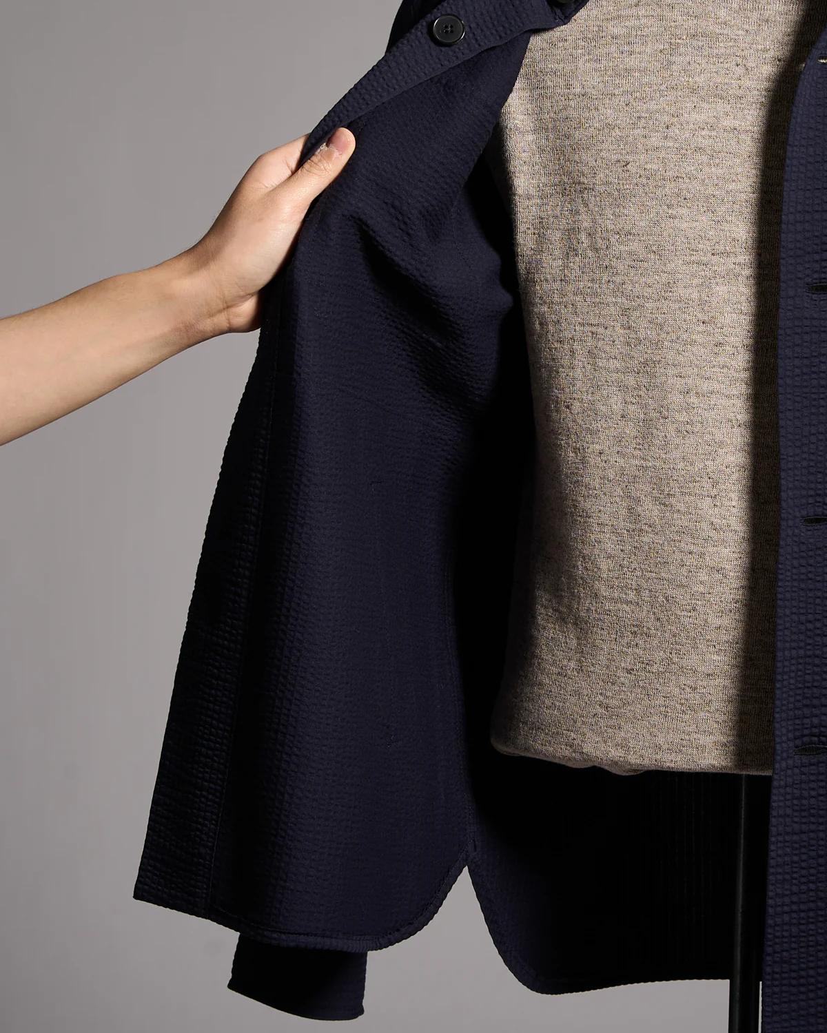 Coolmax Seersucker Shirt Jacket - Image 9
