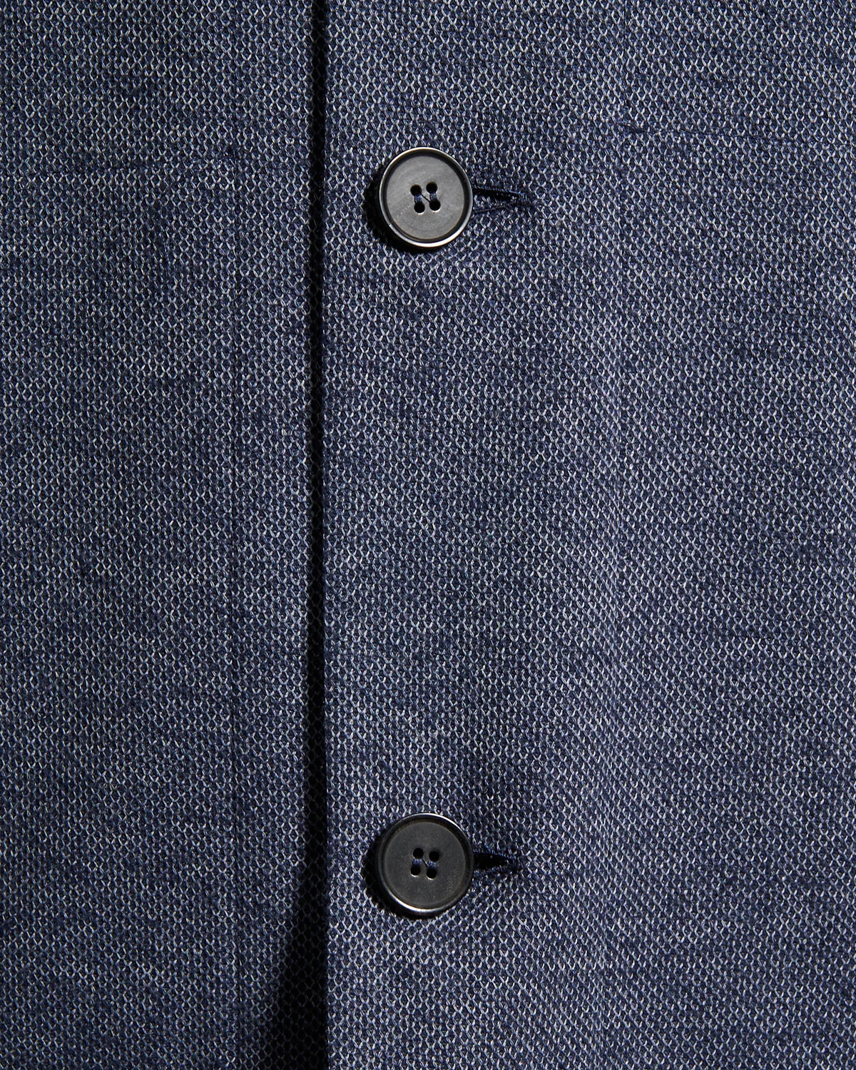 Cotton-Linen Pique Melange Shirt Jacket - Image 7