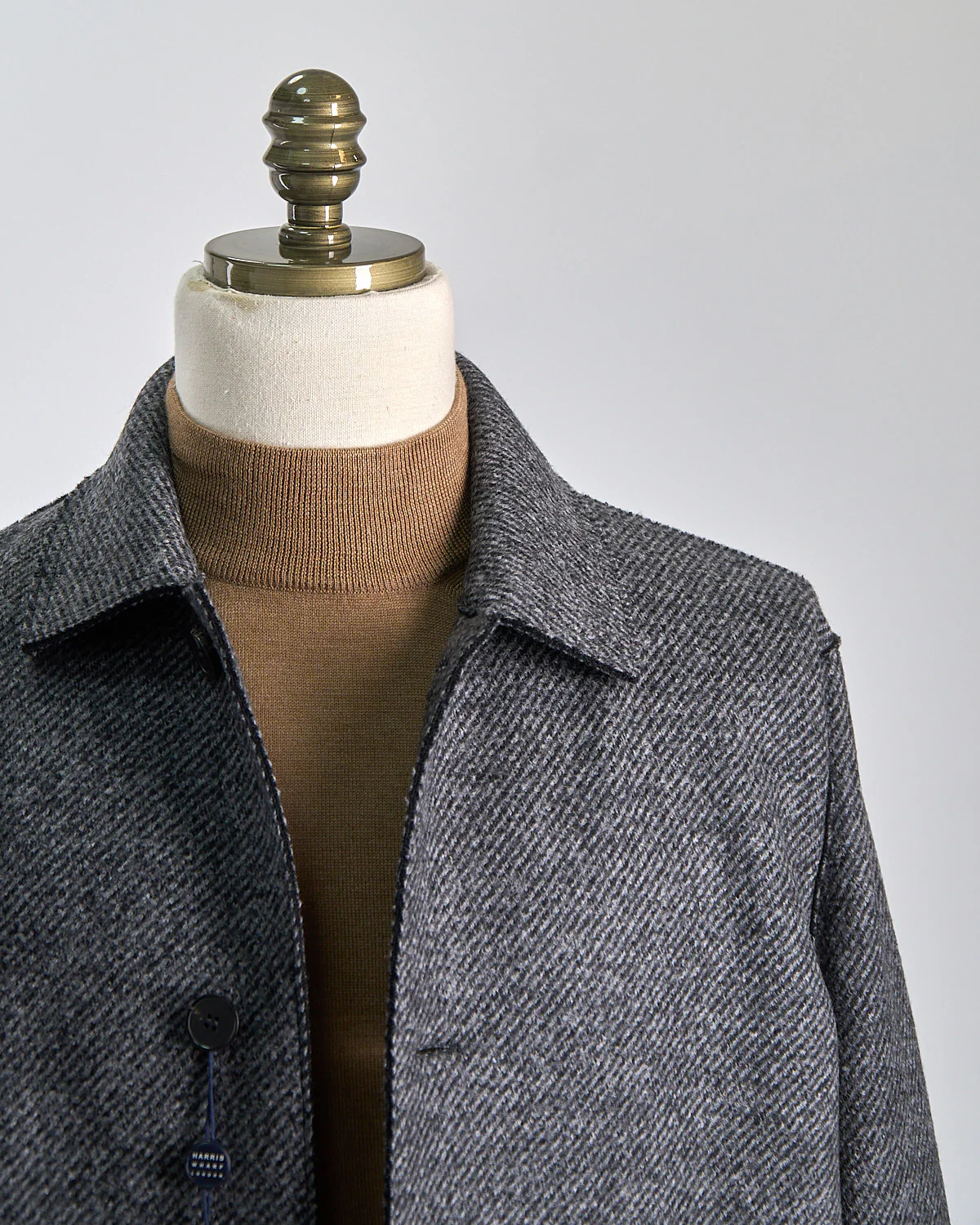 Jacquard Twill Stretch Knit Utility Jacket - Image 3