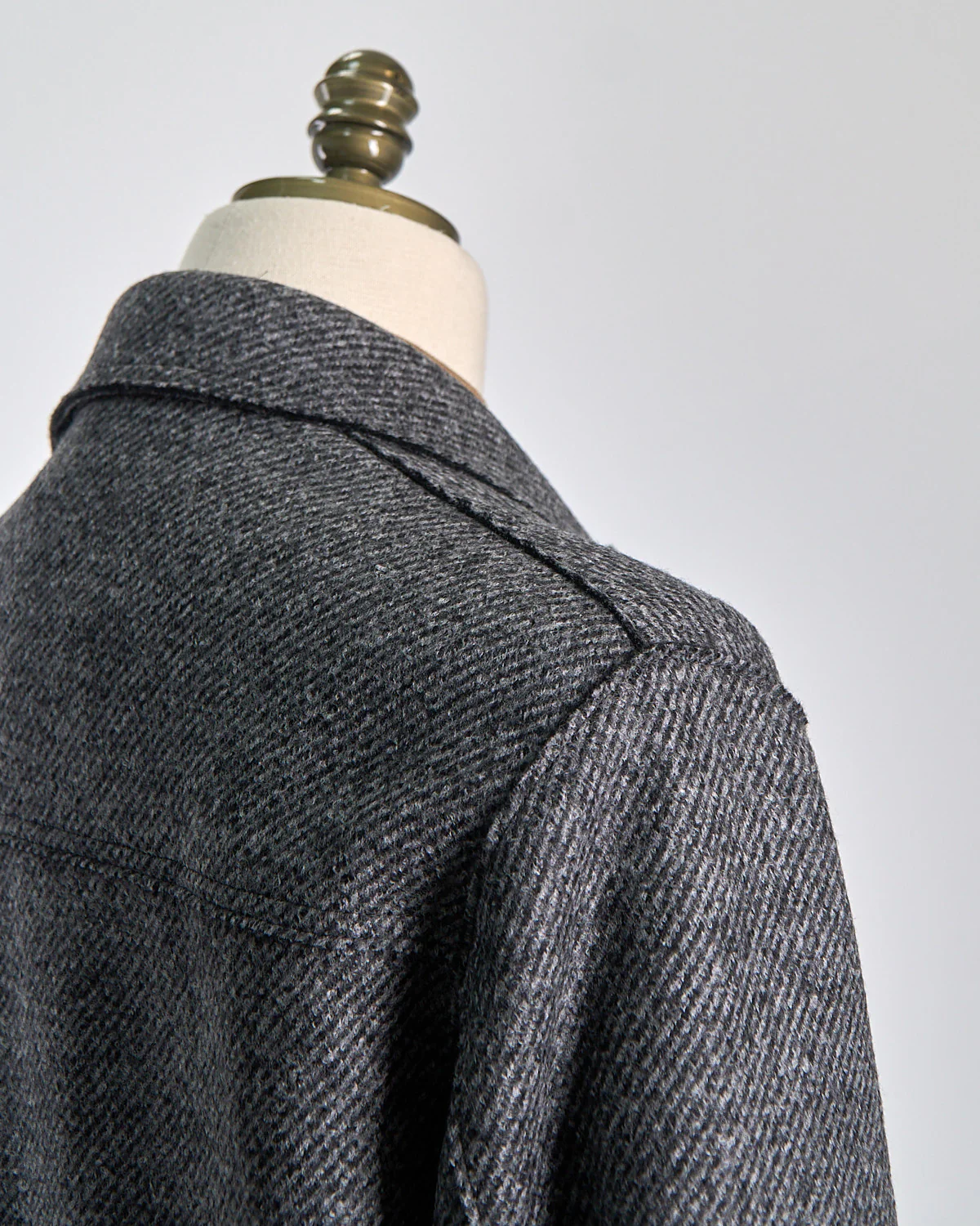 Jacquard Twill Stretch Knit Utility Jacket - Image 7