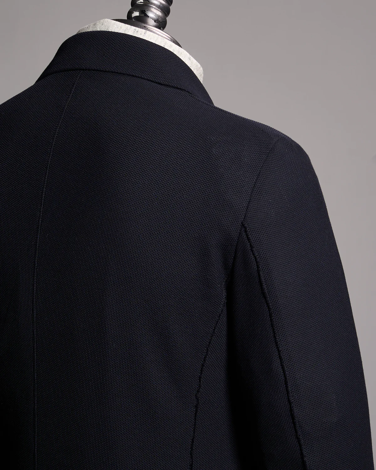 Loro Piana Fabric Double Breasted Honeycomb Blazer - Image 3