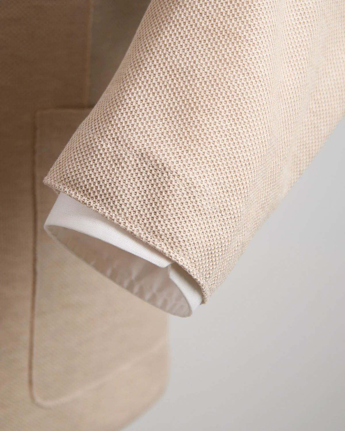 Loro Piana Fabric Honeycomb Blazer - Image 9