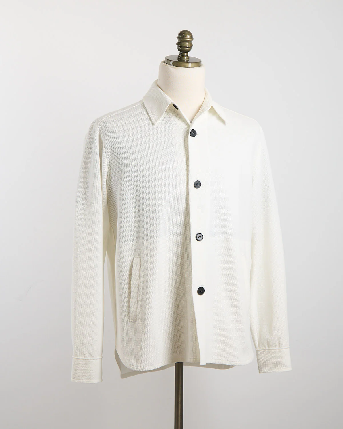 Loro Piana Fabric Honeycomb Shirt Jacket