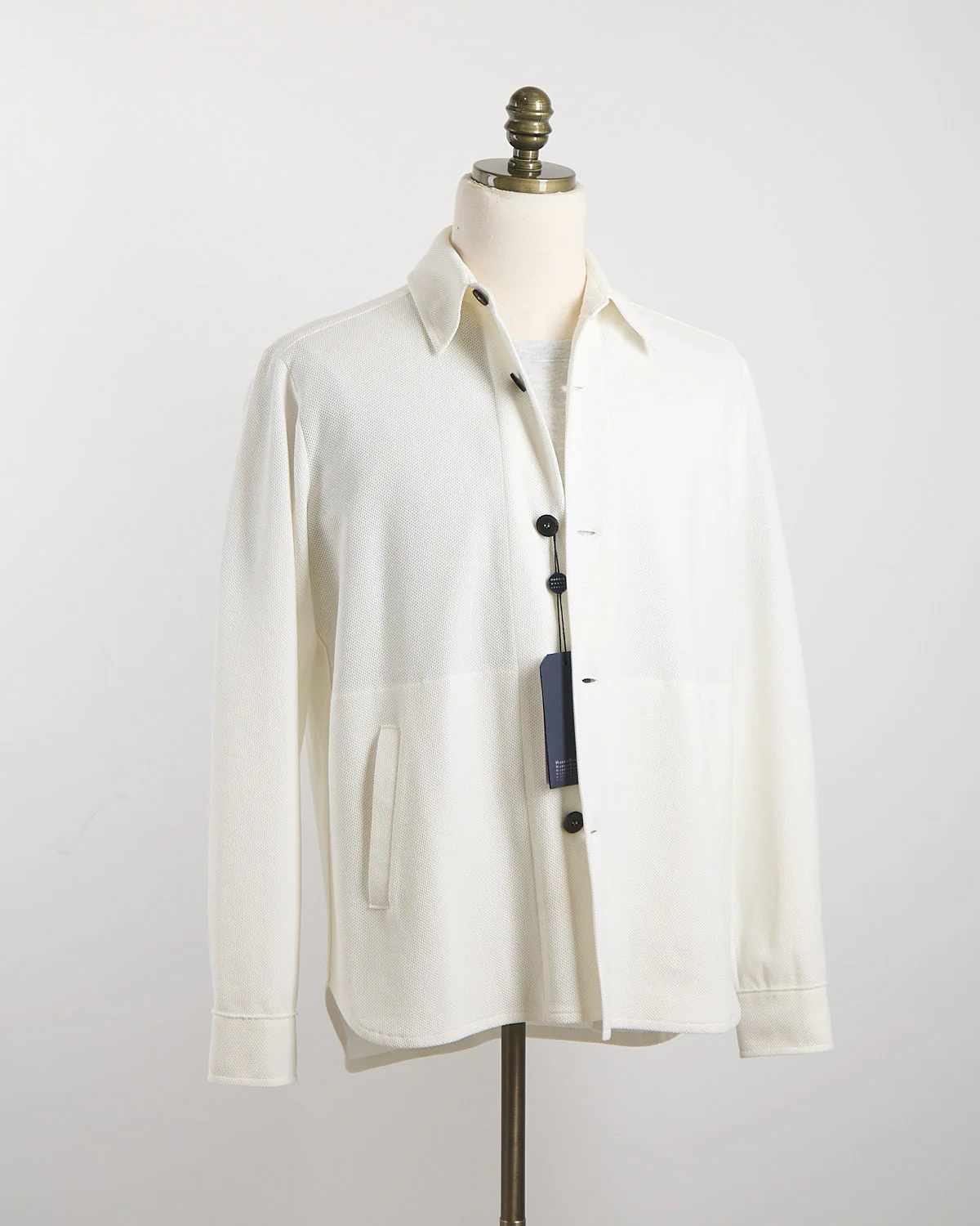 Loro Piana Fabric Honeycomb Shirt Jacket - Image 9