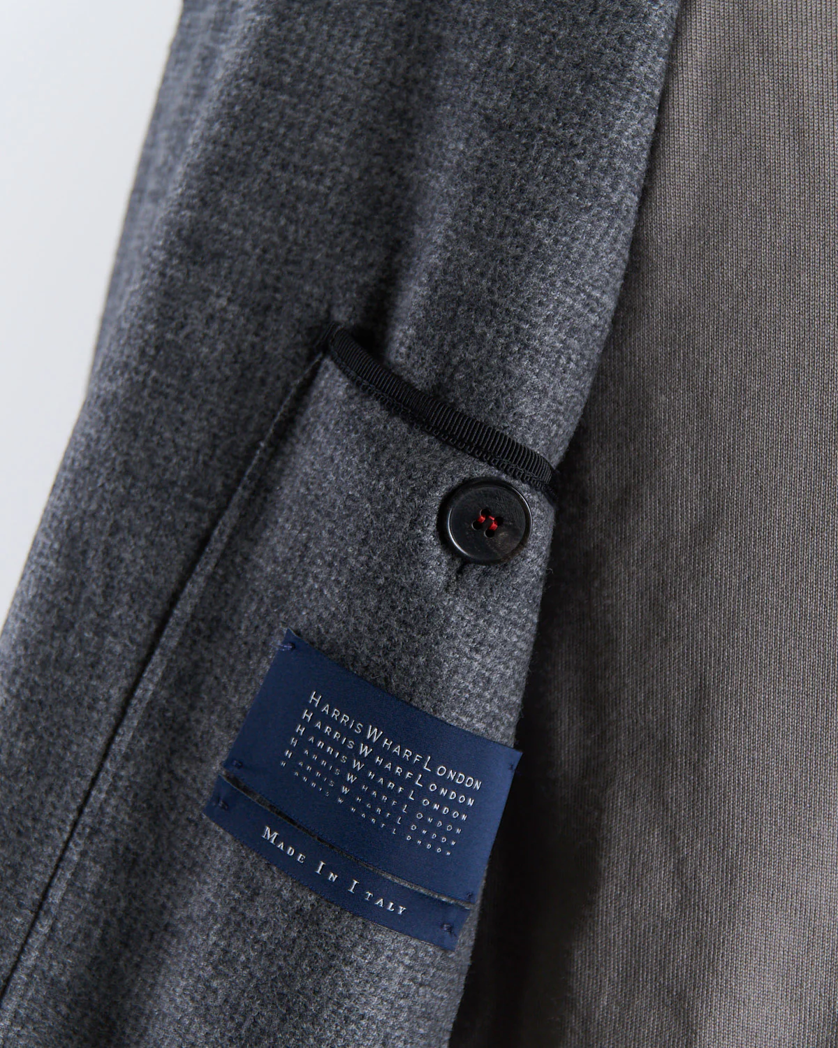 Luxury Vitale Barberis Houndstooth Stretch Knit Sweater Jacket - Image 8