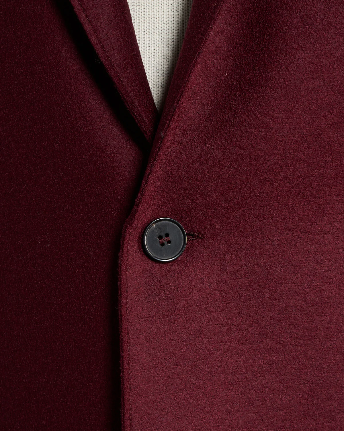 Pressed Wool Light Sweater Blazer - Image 5