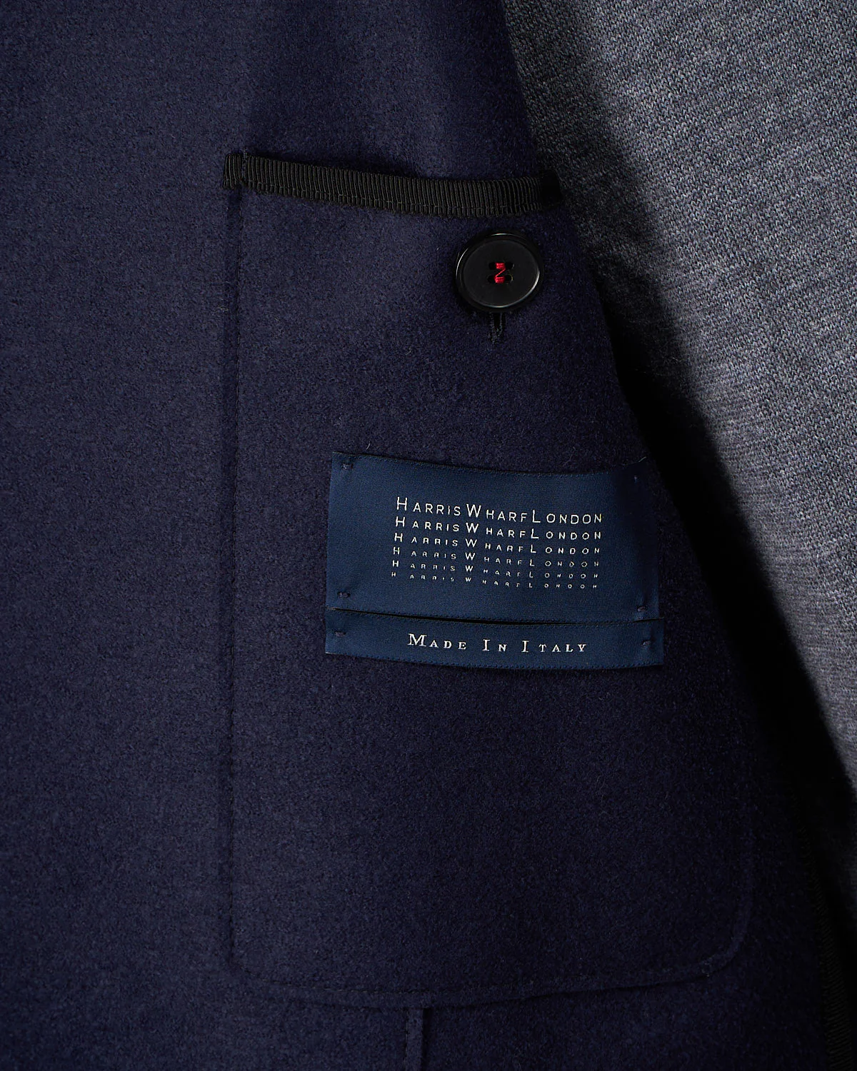 Pressed Wool Light Sweater Blazer - Image 6