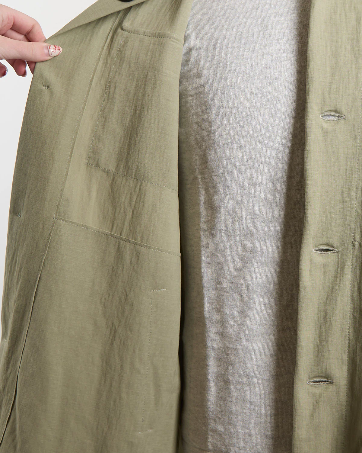 Rayon Shirt Jacket - Image 7