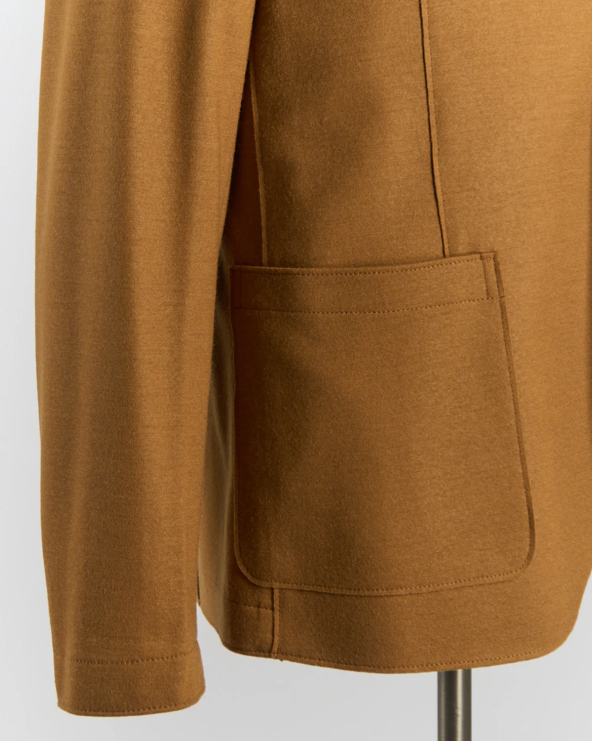 Superfine Merino Stretch Knit Sweater Blazer - Image 5