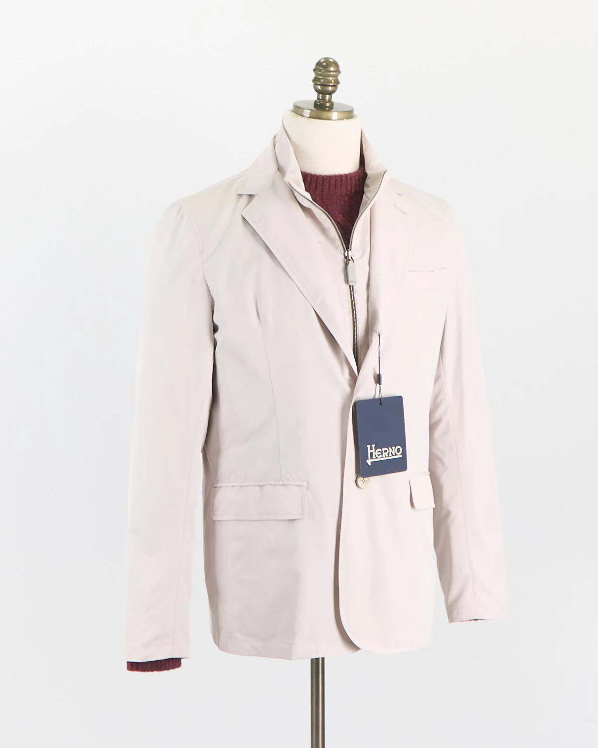Byron Pressed Nylon Blazer With Detachable Windguard - Image 22