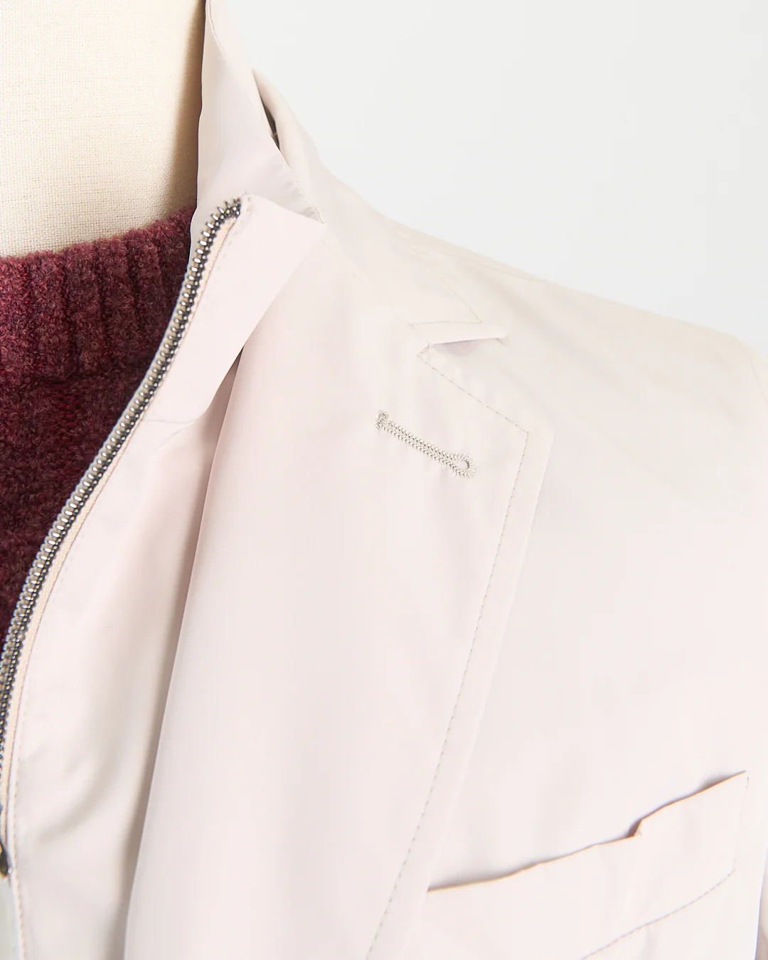 Byron Pressed Nylon Blazer With Detachable Windguard - Image 4