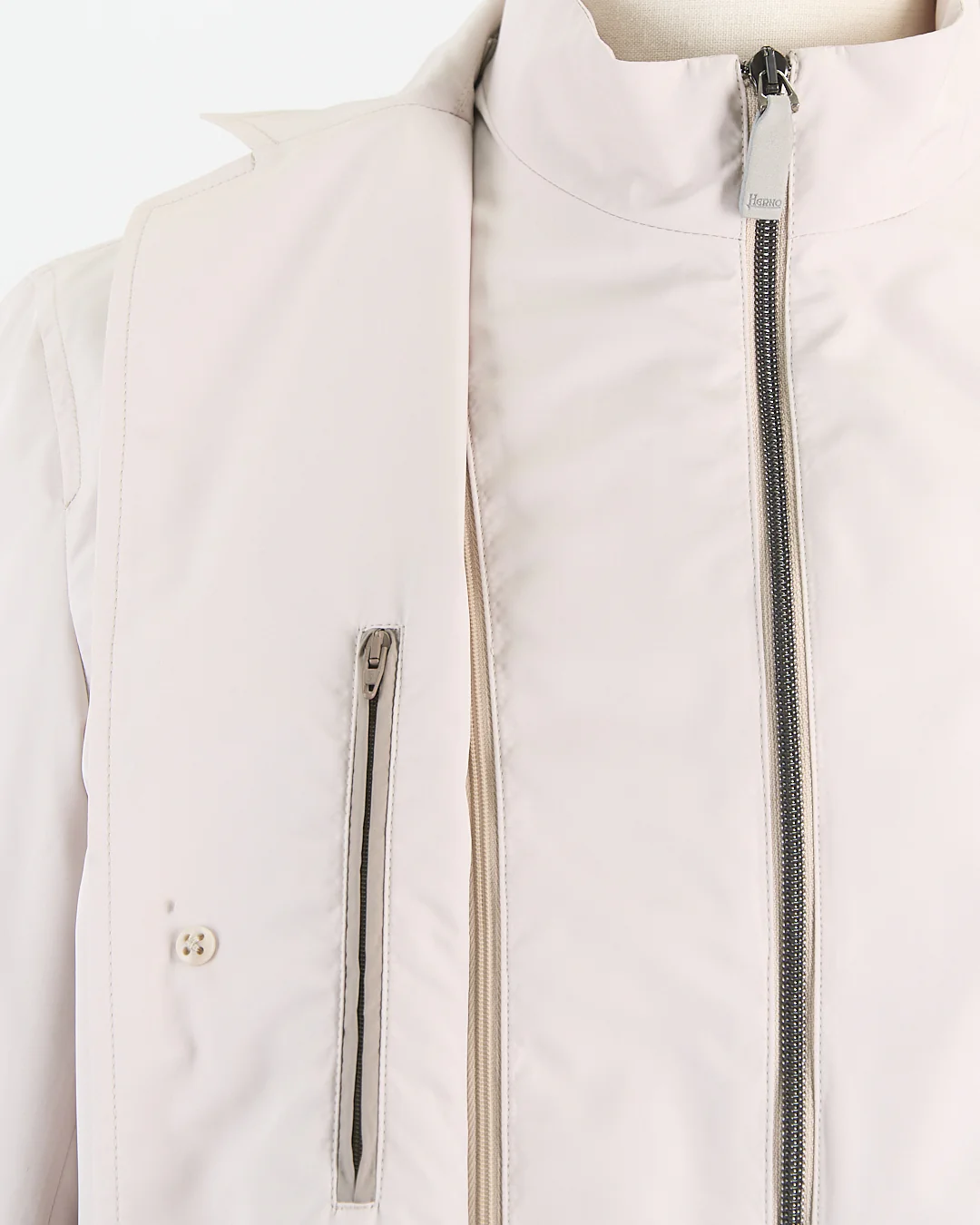 Byron Pressed Nylon Blazer With Detachable Windguard - Image 5