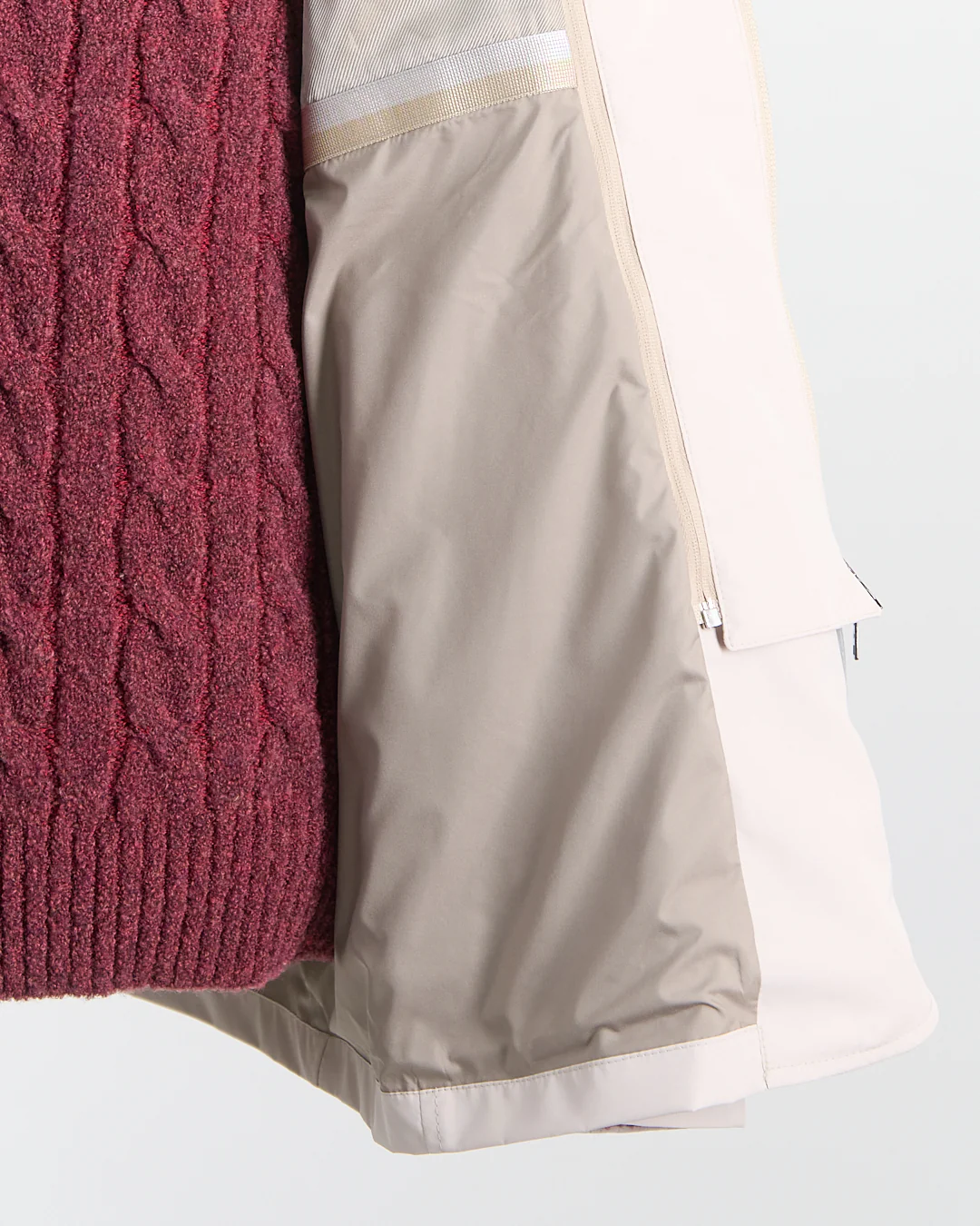 Byron Pressed Nylon Blazer With Detachable Windguard - Image 9