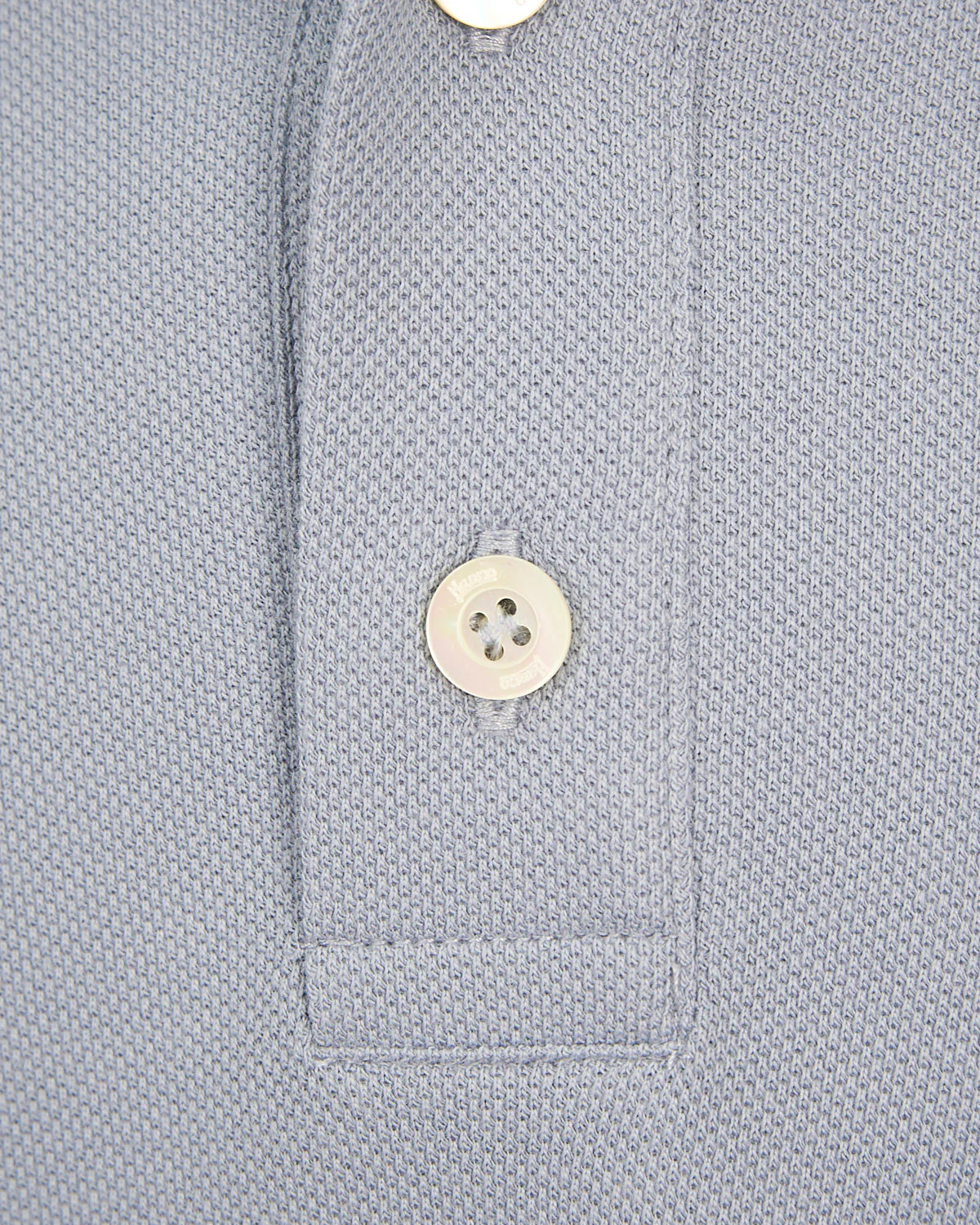 Cotton Pique Short Sleeve Polo With 'H' Logo - Image 6