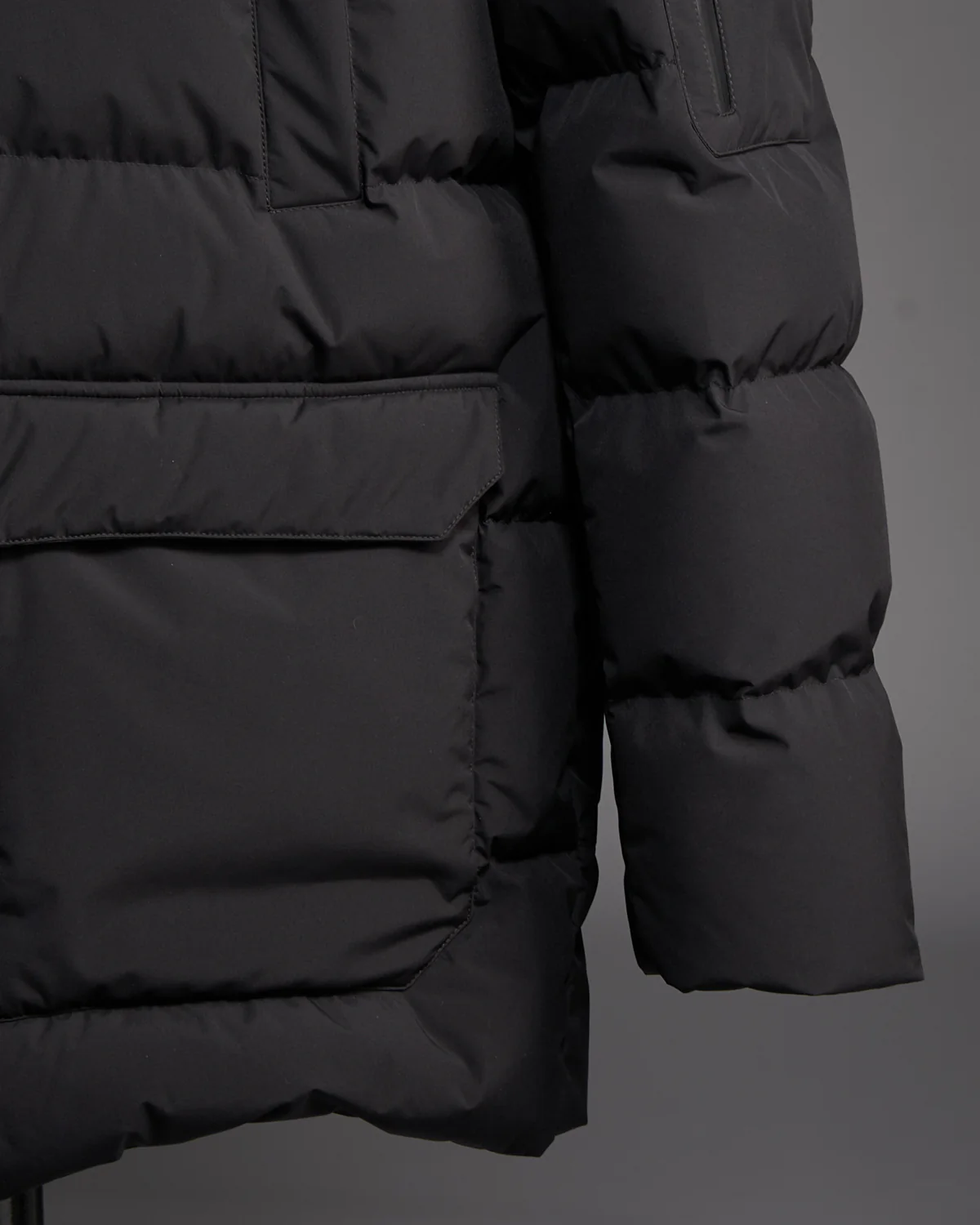 Functional Waterproof Quilted Long Puffer Coat - Image 4