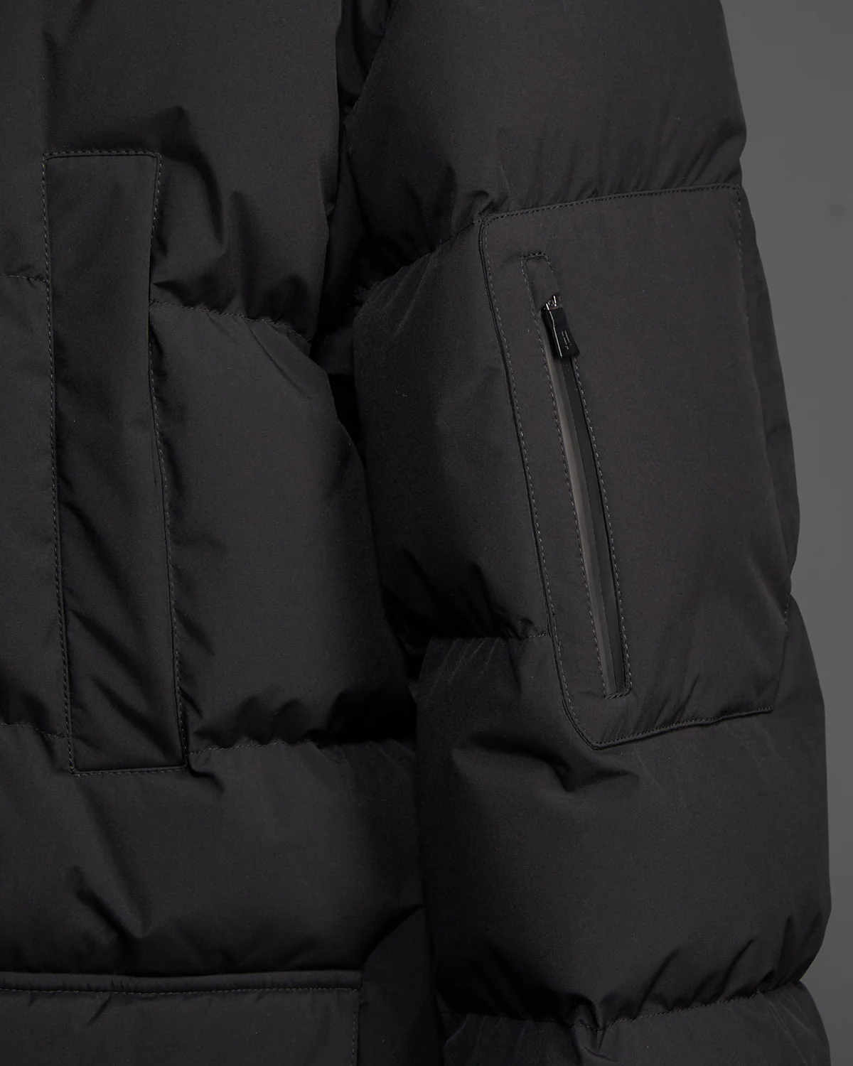 Functional Waterproof Quilted Long Puffer Coat - Image 7