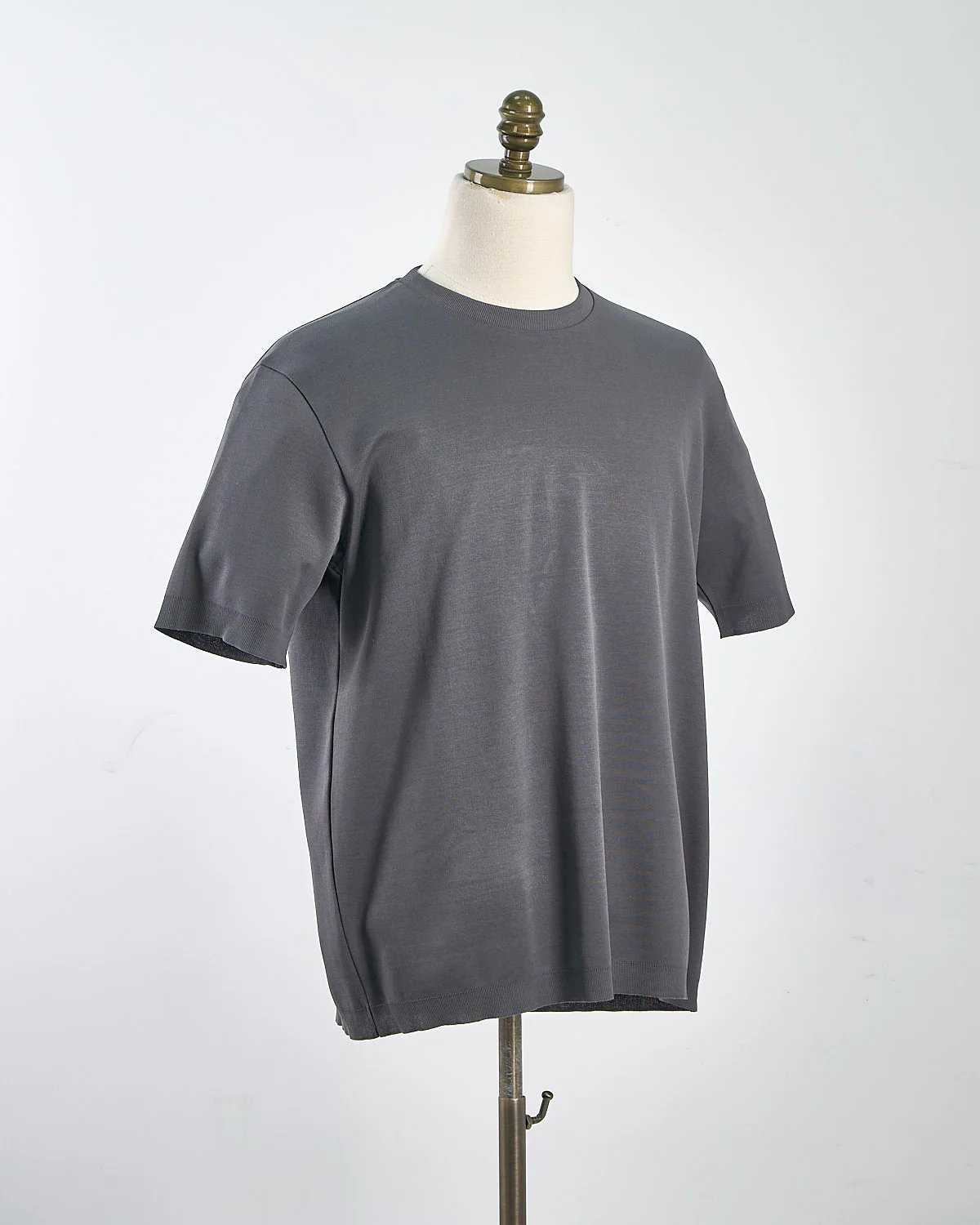 Jersey Knit Short Sleeve Crew Neck T-Shirt